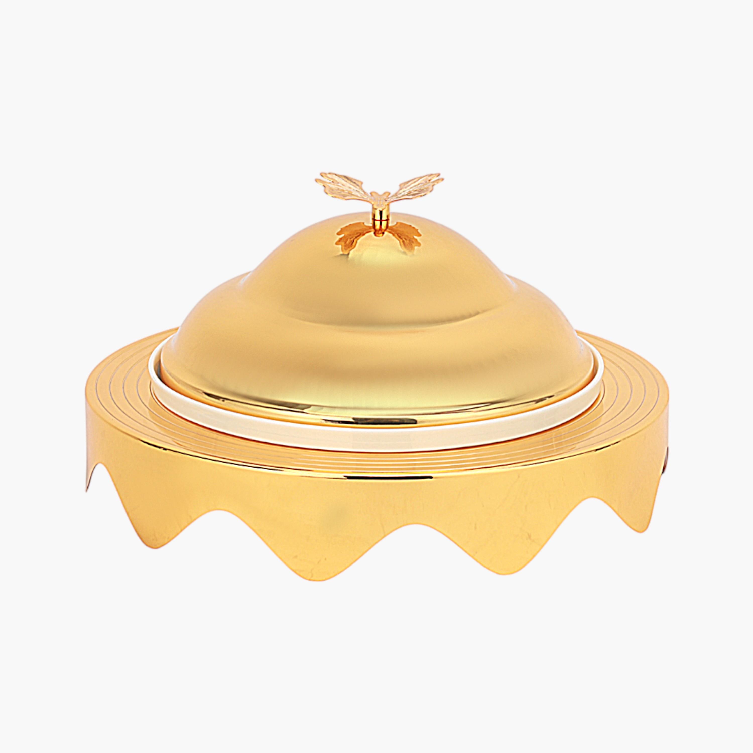 وعاء تمر سيراميك بغطاء من رويال فورد-household-dining-dinnerware-bowls-image-1