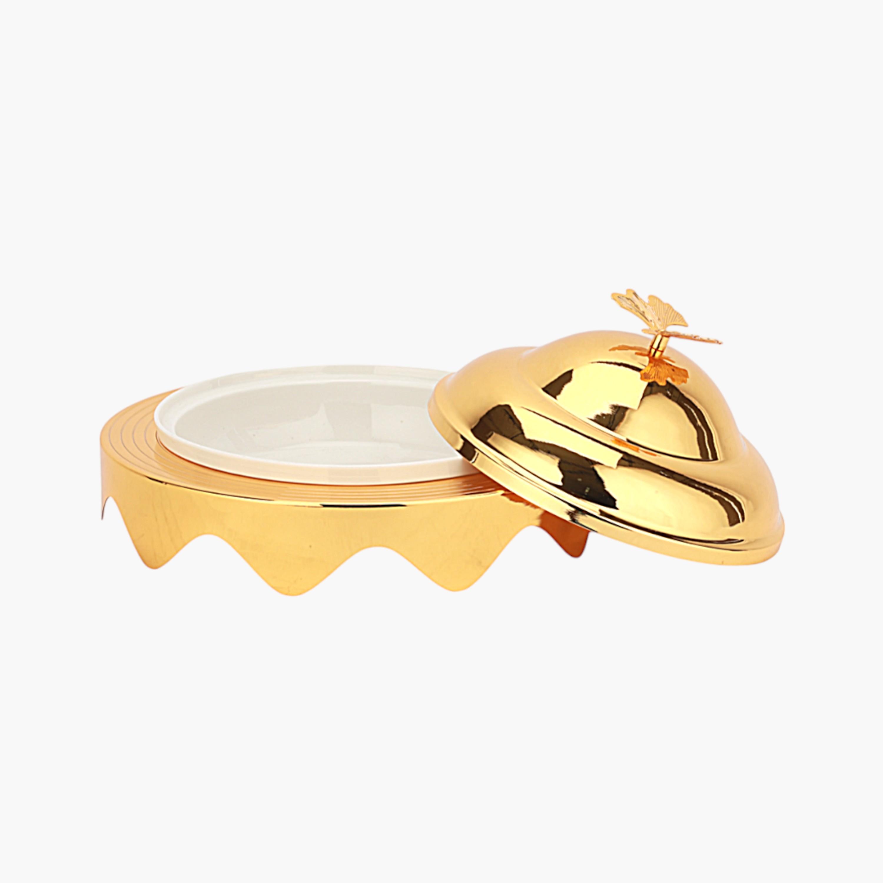 وعاء تمر سيراميك بغطاء من رويال فورد-household-dining-dinnerware-bowls-image-2
