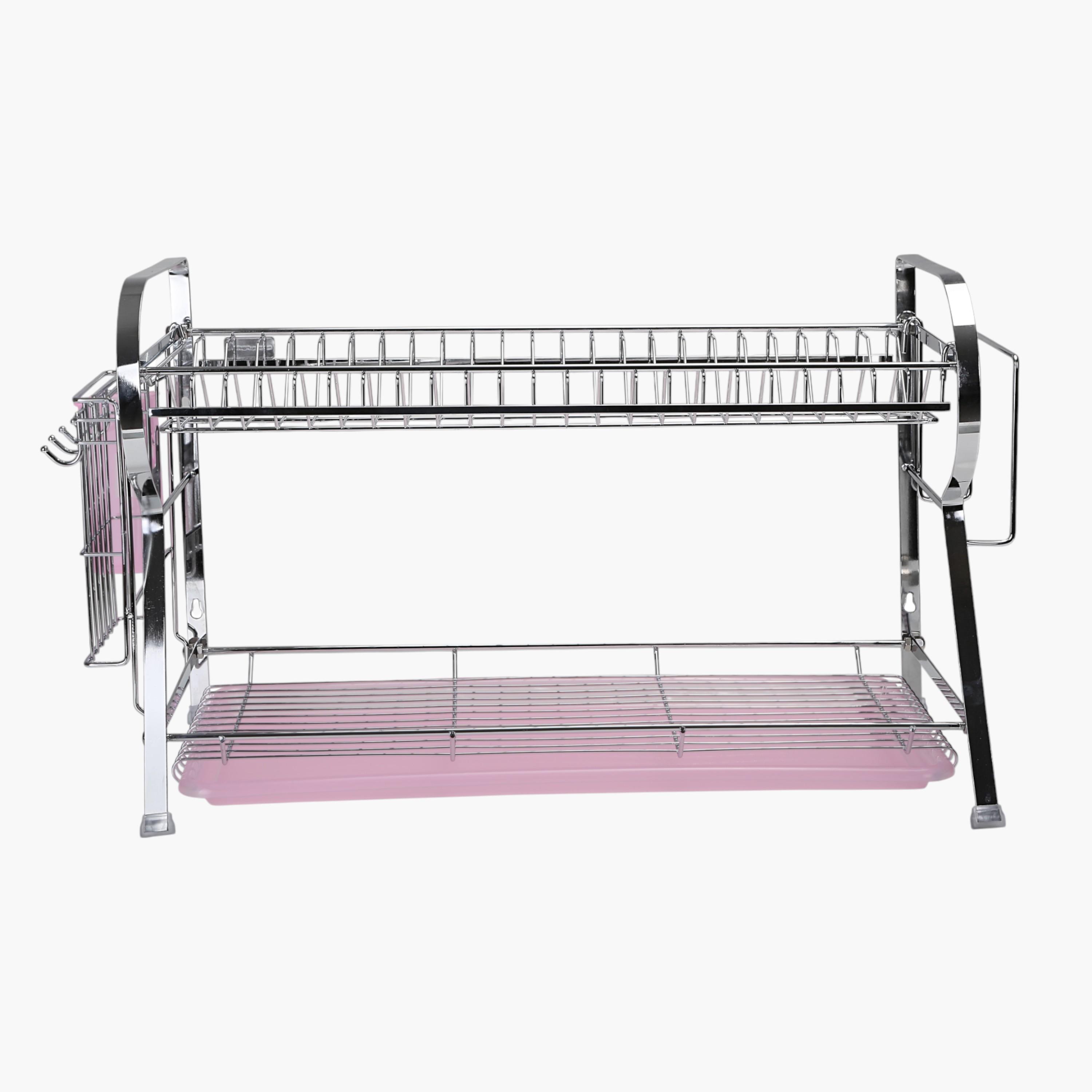Royalford 2-Layer Wall Hanging Dish Rack-household-kitchen-dishwashingandaccessories-dishracks-image-1