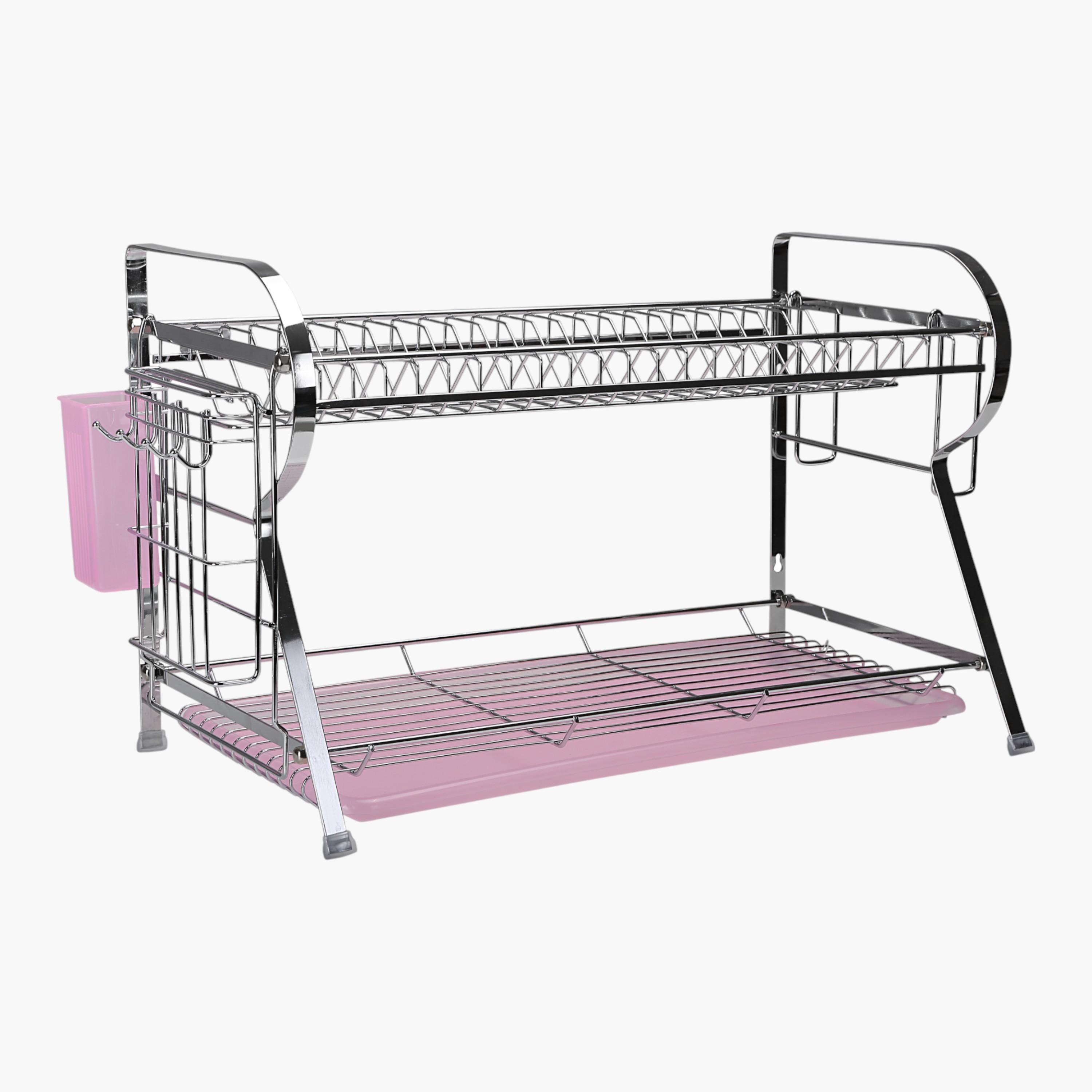 Royalford 2-Layer Wall Hanging Dish Rack-household-kitchen-dishwashingandaccessories-dishracks-image-3