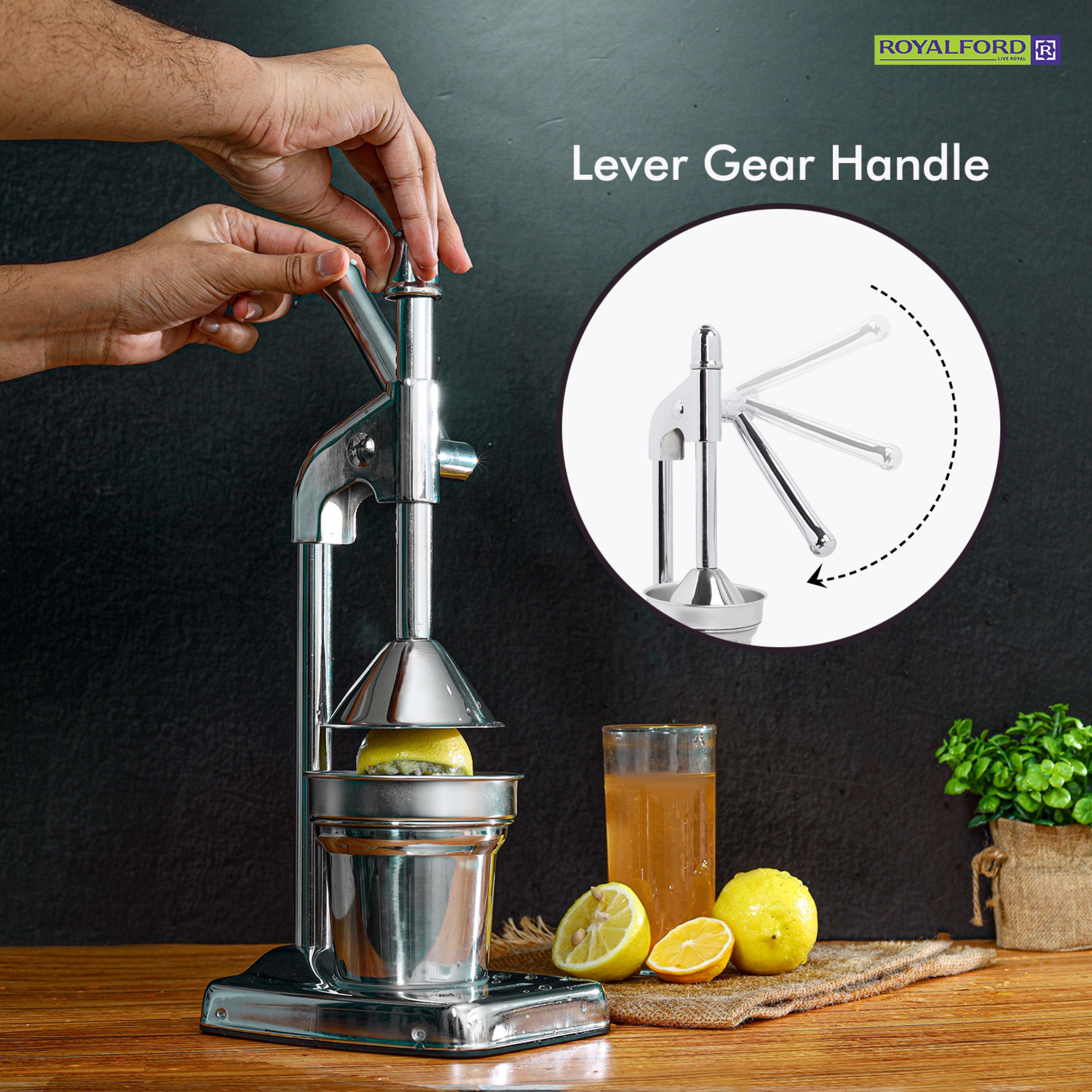Stainless Steel Citrus Juicer-household-appliances-kitchenappliances-blendersmixersandgrinders-image-3