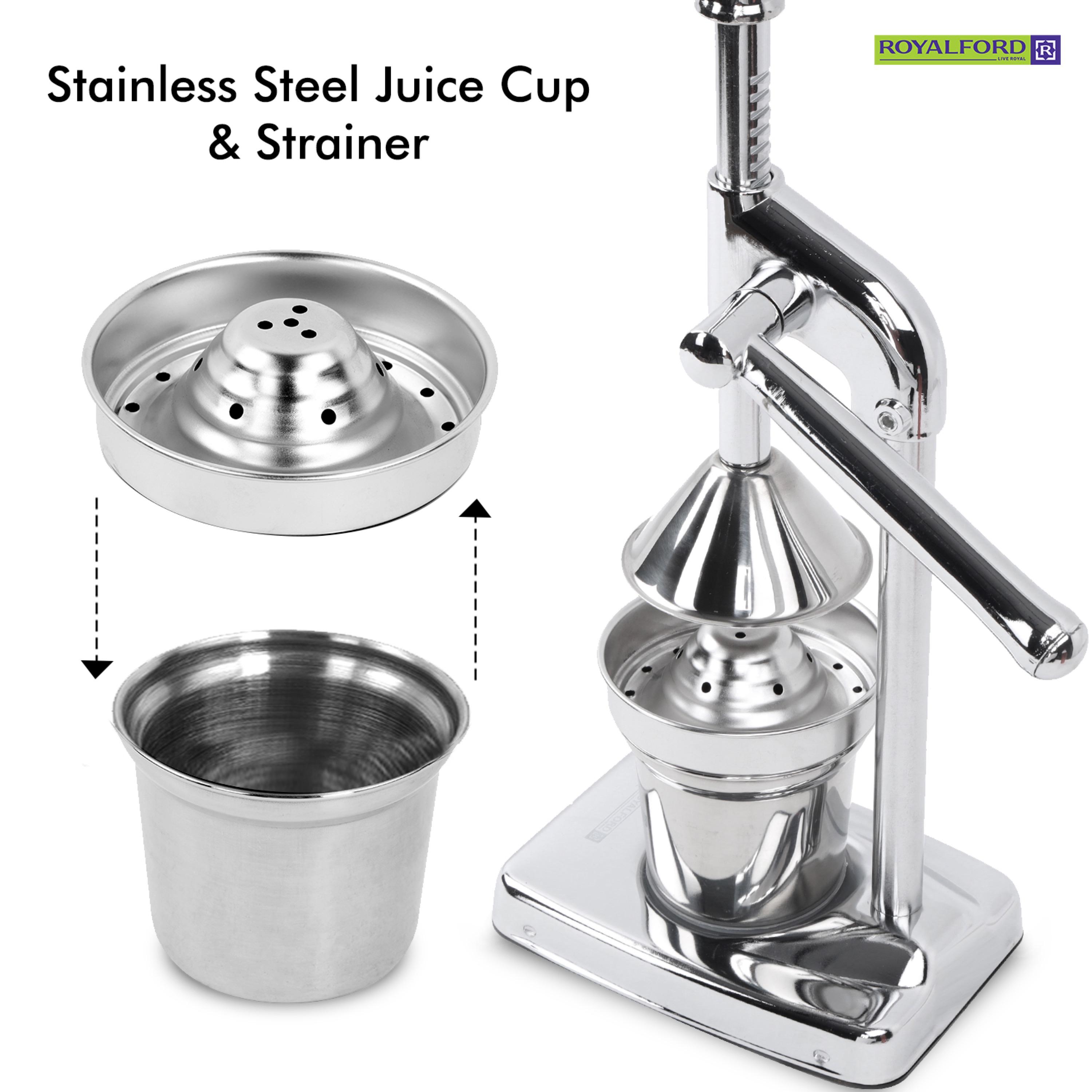 Stainless Steel Citrus Juicer-household-appliances-kitchenappliances-blendersmixersandgrinders-image-5