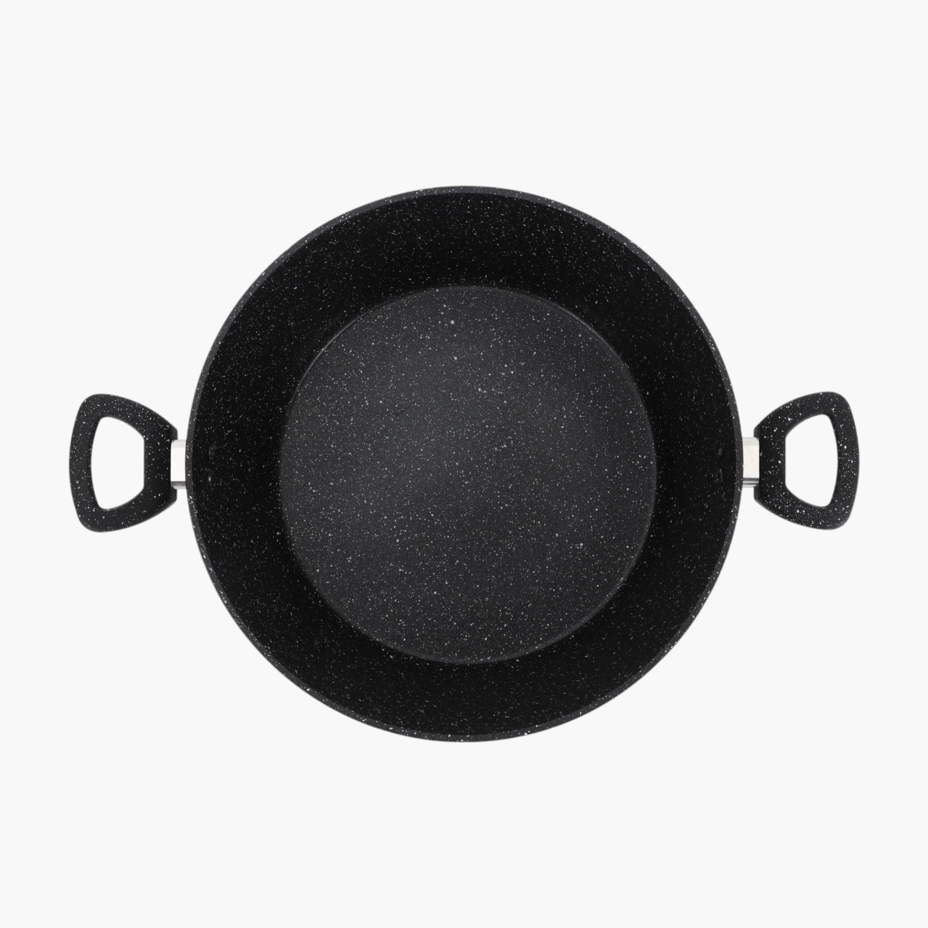 Royalford Smart Granite Non-Stick Forged Aluminium Casserole with Glass Lid - 26 cms-household-kitchen-cookware-potsandpans-image-9