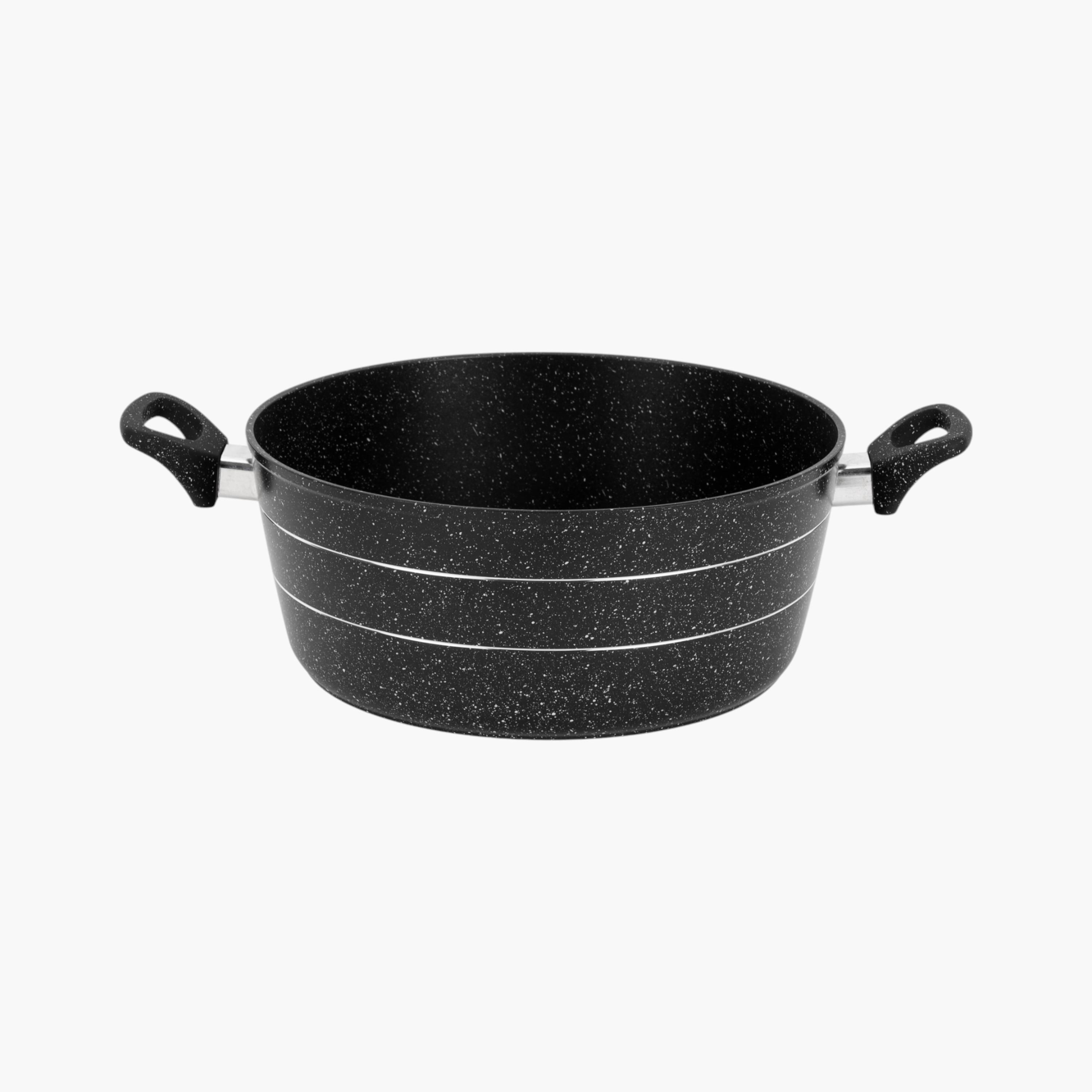 Royalford Smart Granite Non-Stick Forged Aluminium Casserole with Glass Lid - 26 cms-household-kitchen-cookware-potsandpans-image-8