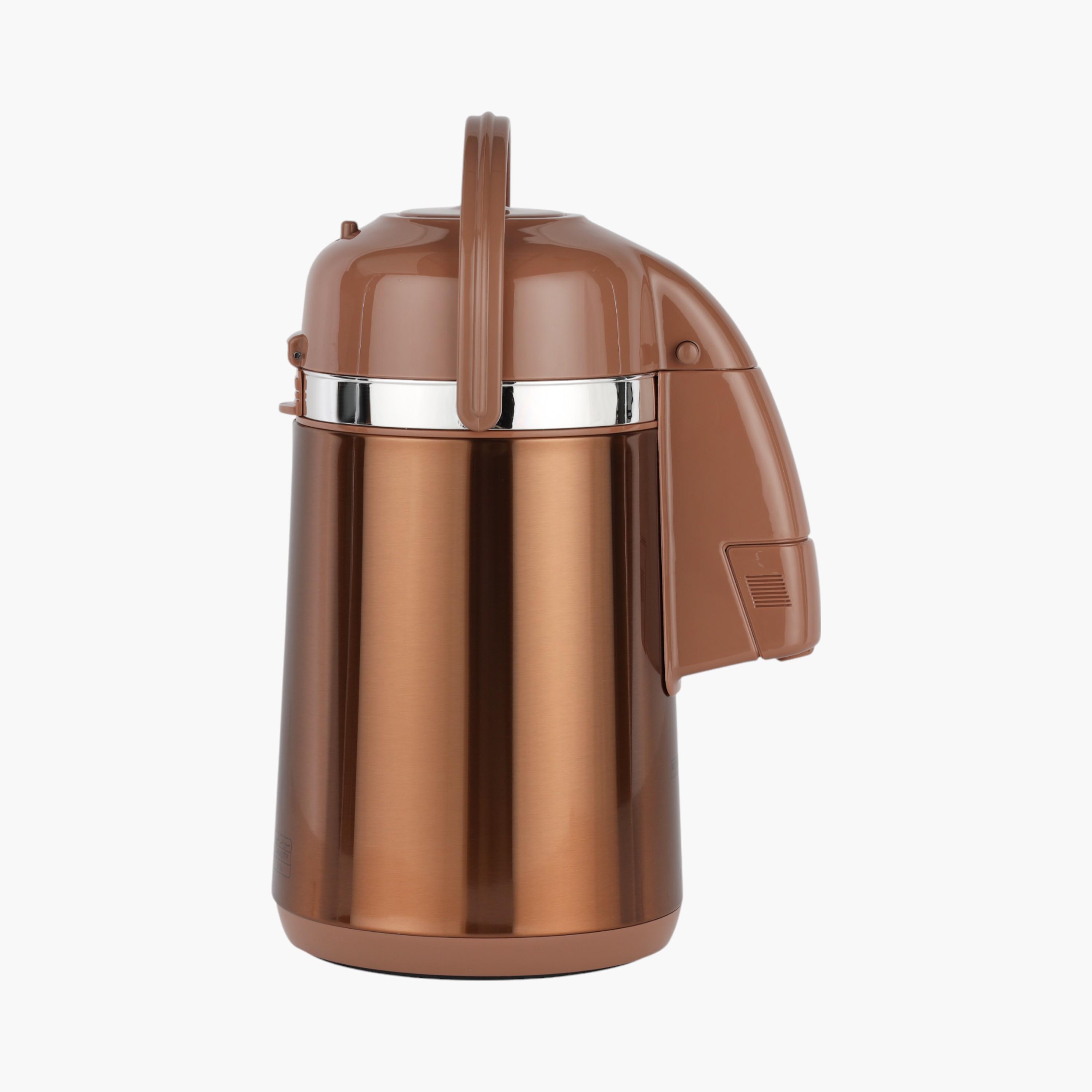 Royalford Double Wall Thermic Airpot Vacuum Flask - 2.5 L-household-dining-teaandcoffee-vacuumflaskscoffeeandteapots-image-2