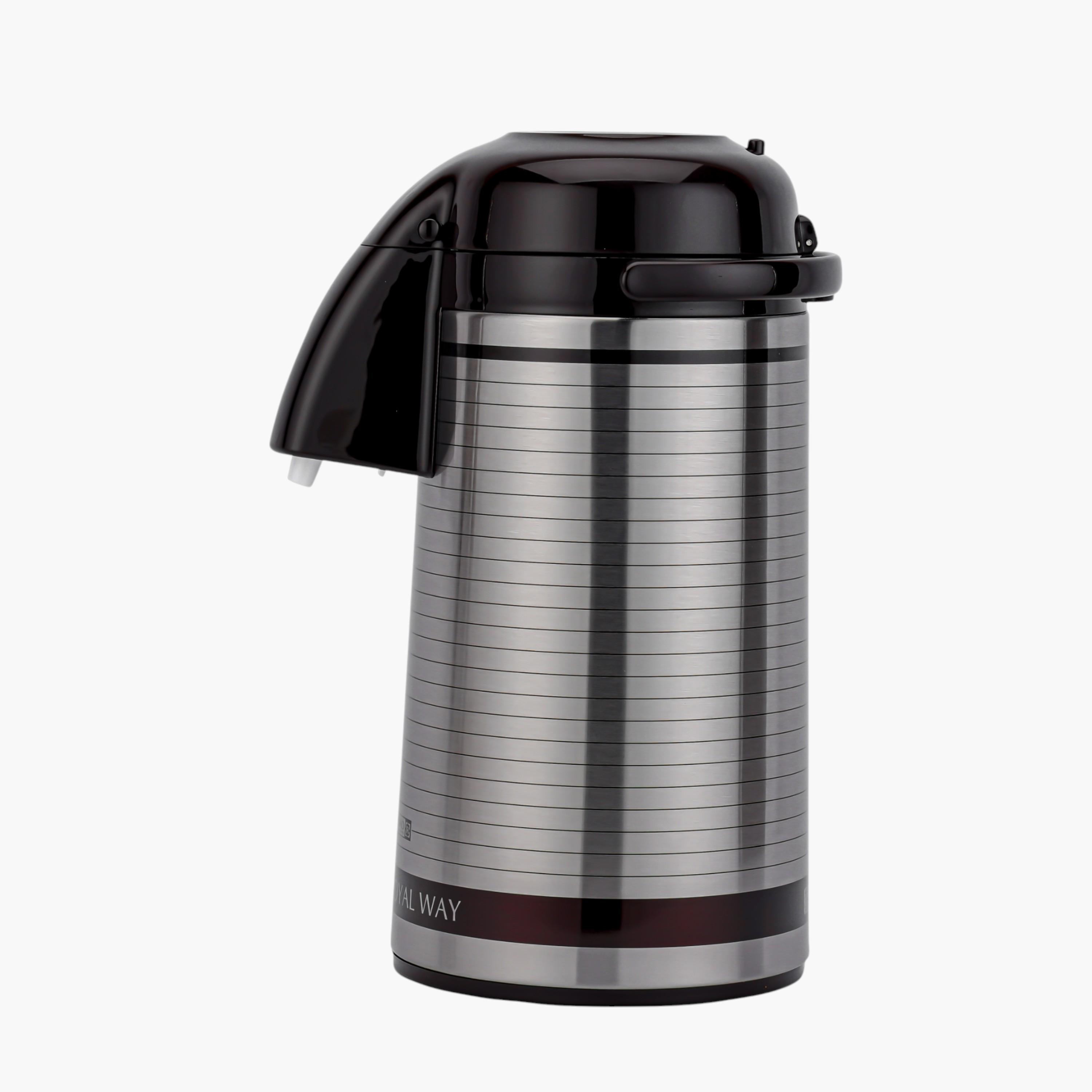 Royalford Double Wall Vacuum Insulation Airpot Flask - 3 L-household-kitchen-cookware-potsandpans-image-2