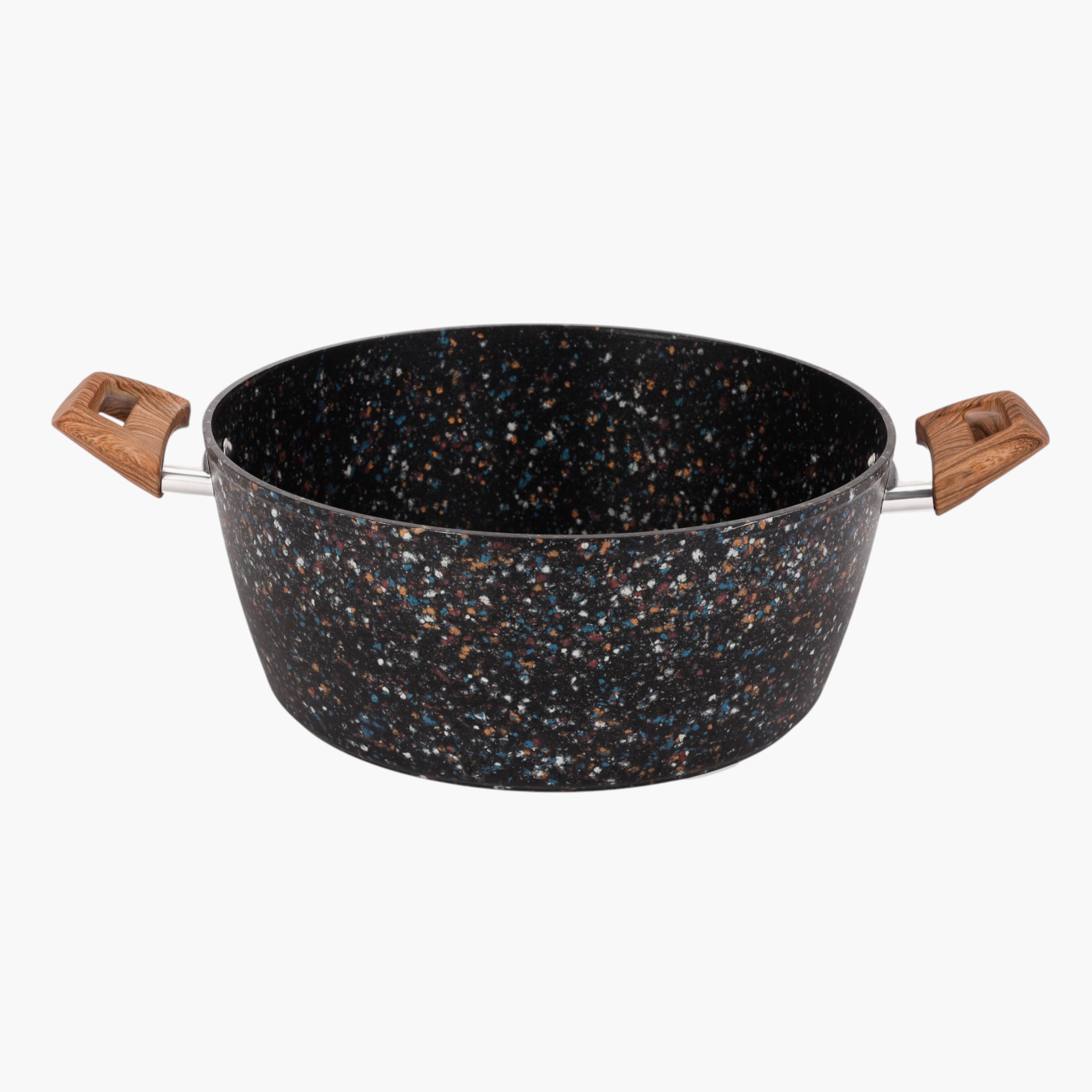 Forged Aluminium Non-Stick Casserole - 28 cms-household-kitchen-cookware-potsandpans-image-4