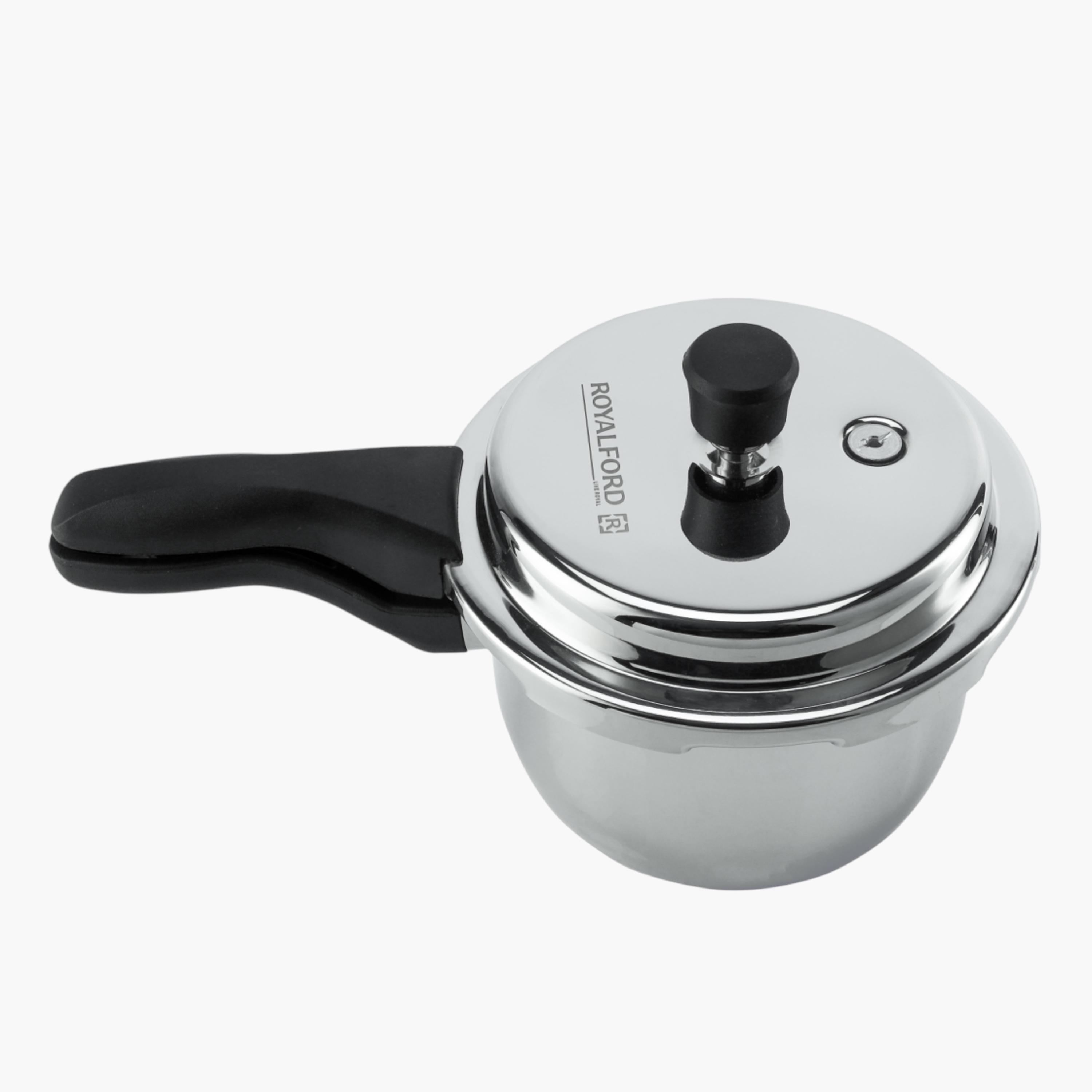 Stainless Steel Pressure Cooker with Induction Base - 3 L-household-kitchen-cookware-potsandpans-image-2
