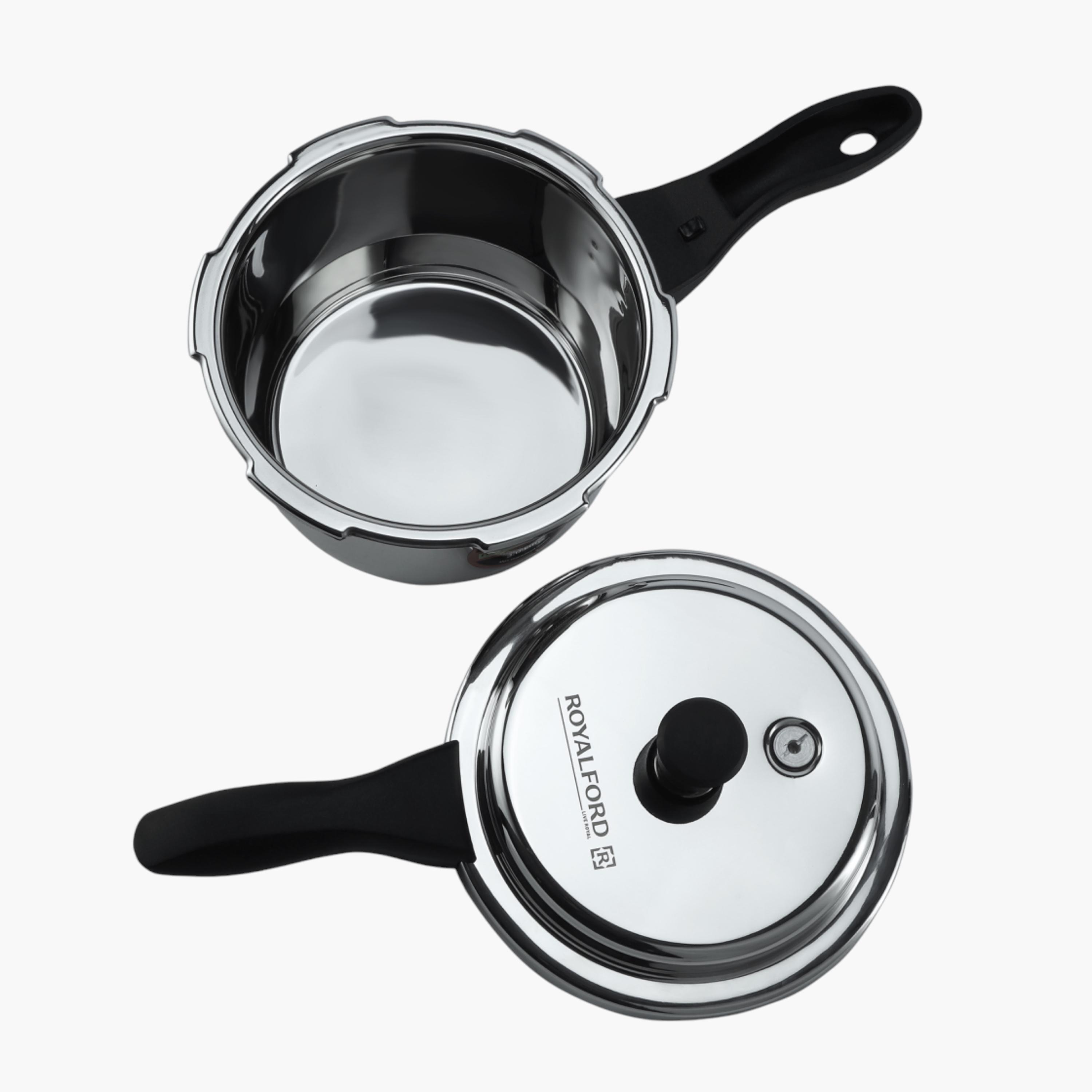 Stainless Steel Pressure Cooker with Induction Base - 3 L-household-kitchen-cookware-potsandpans-image-3