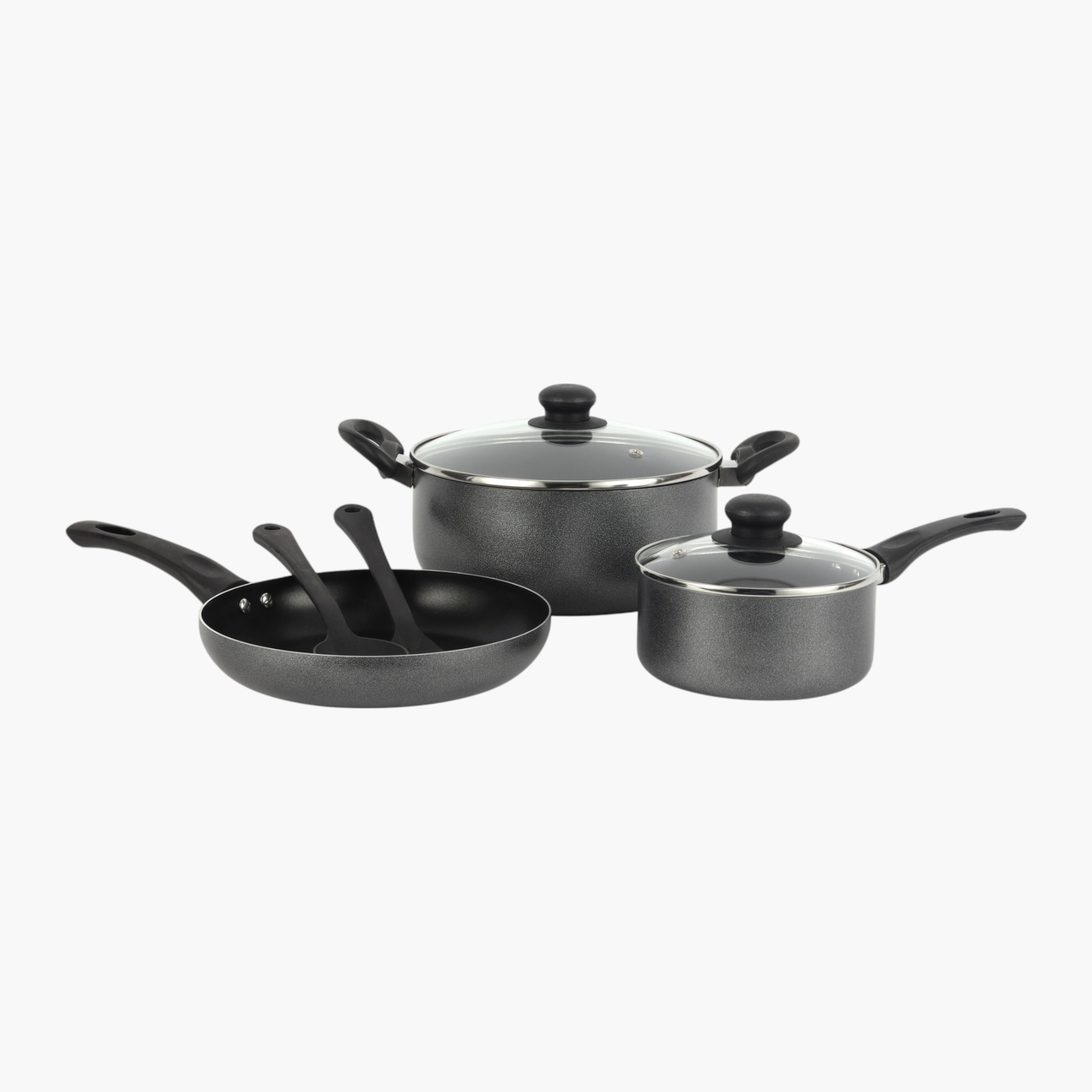 Non-Stick 7-Piece Cookware Set-household-kitchen-cookware-cookwareandsets-image-1