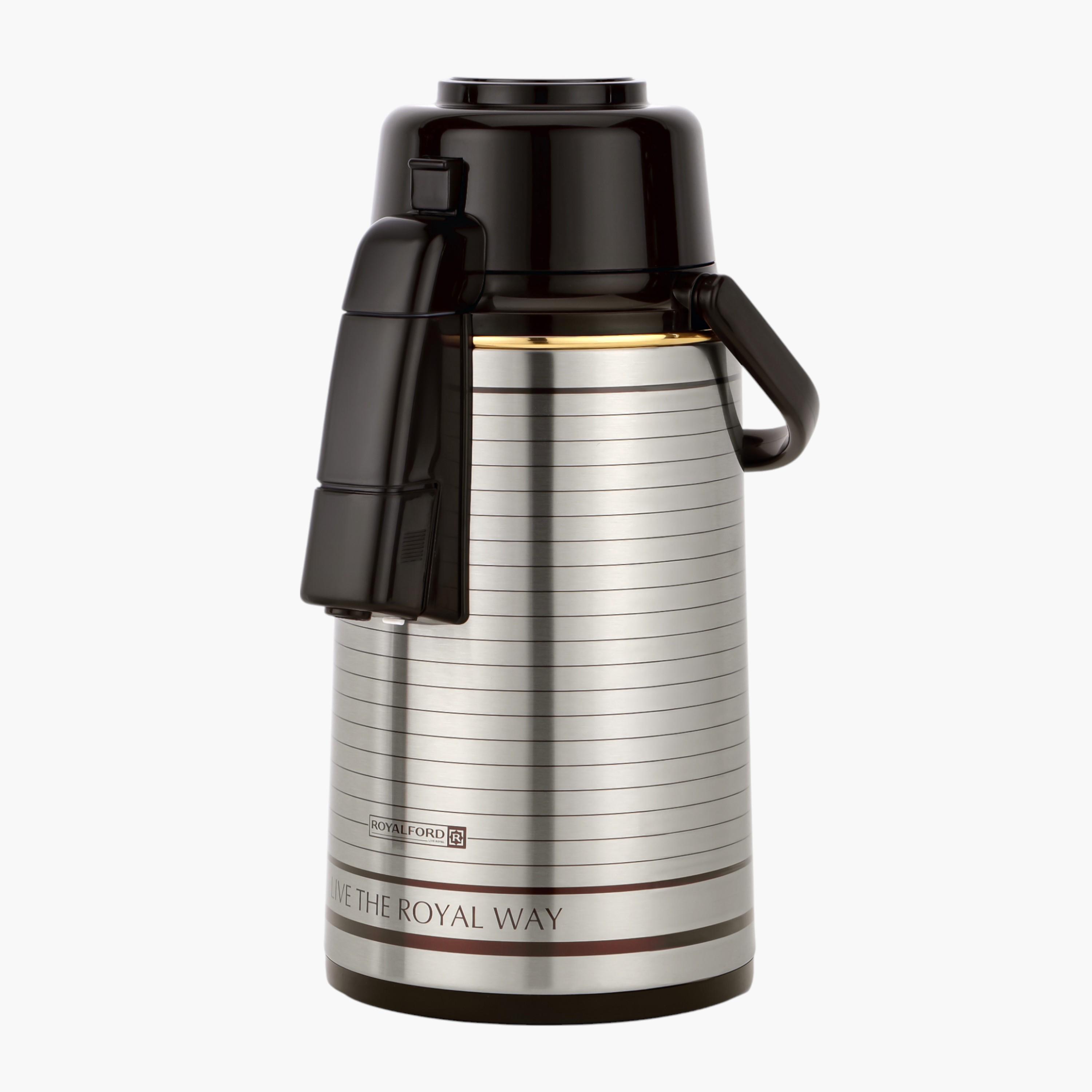 ترمس عازل للحرارة بجدار مزدوج من رويال فورد - 3 لتر-household-dining-teaandcoffee-vacuumflaskscoffeeandteapots-image-1