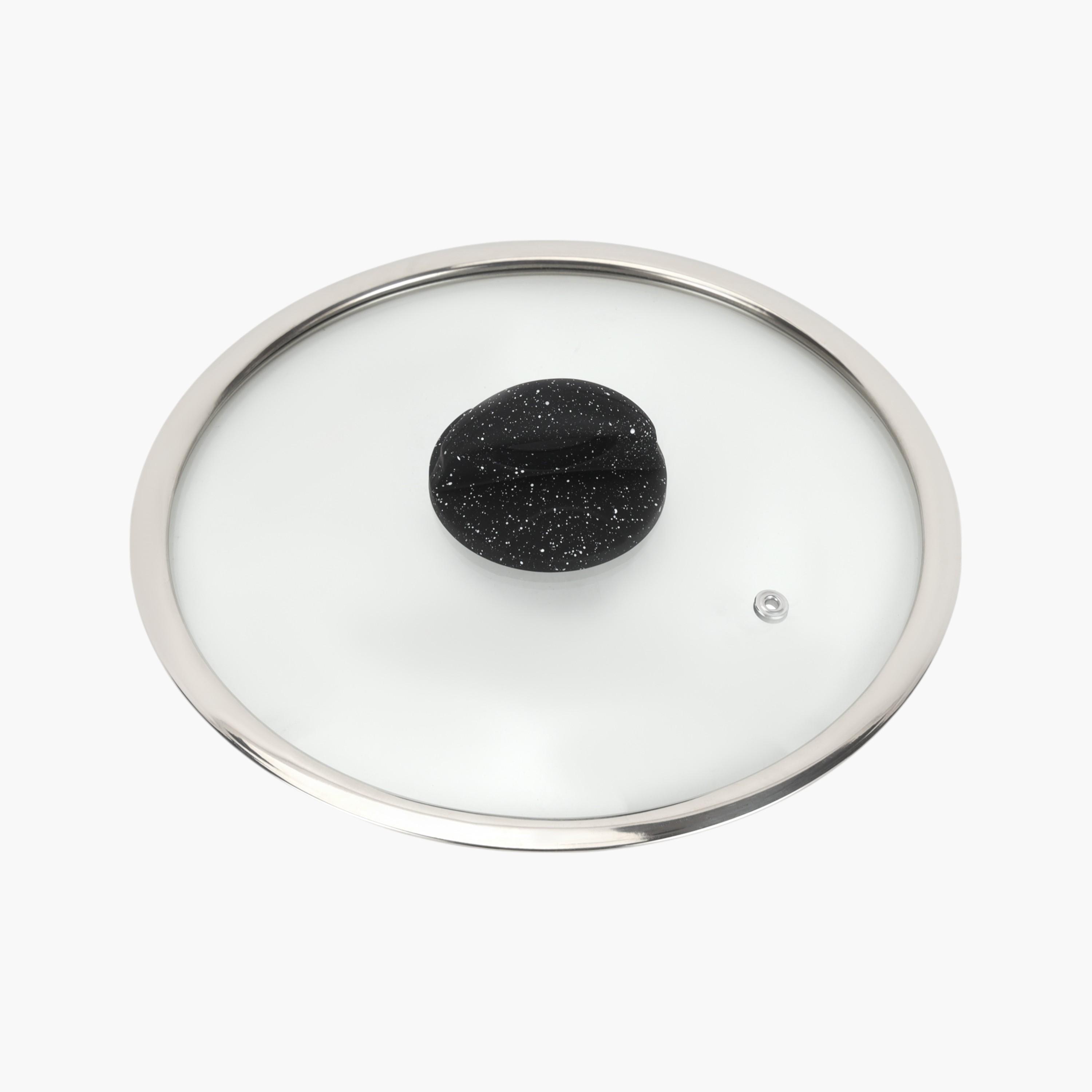 Royalford Smart Granite Series Aluminium Casserole with Lid - 30 cms-household-kitchen-cookware-potsandpans-image-6