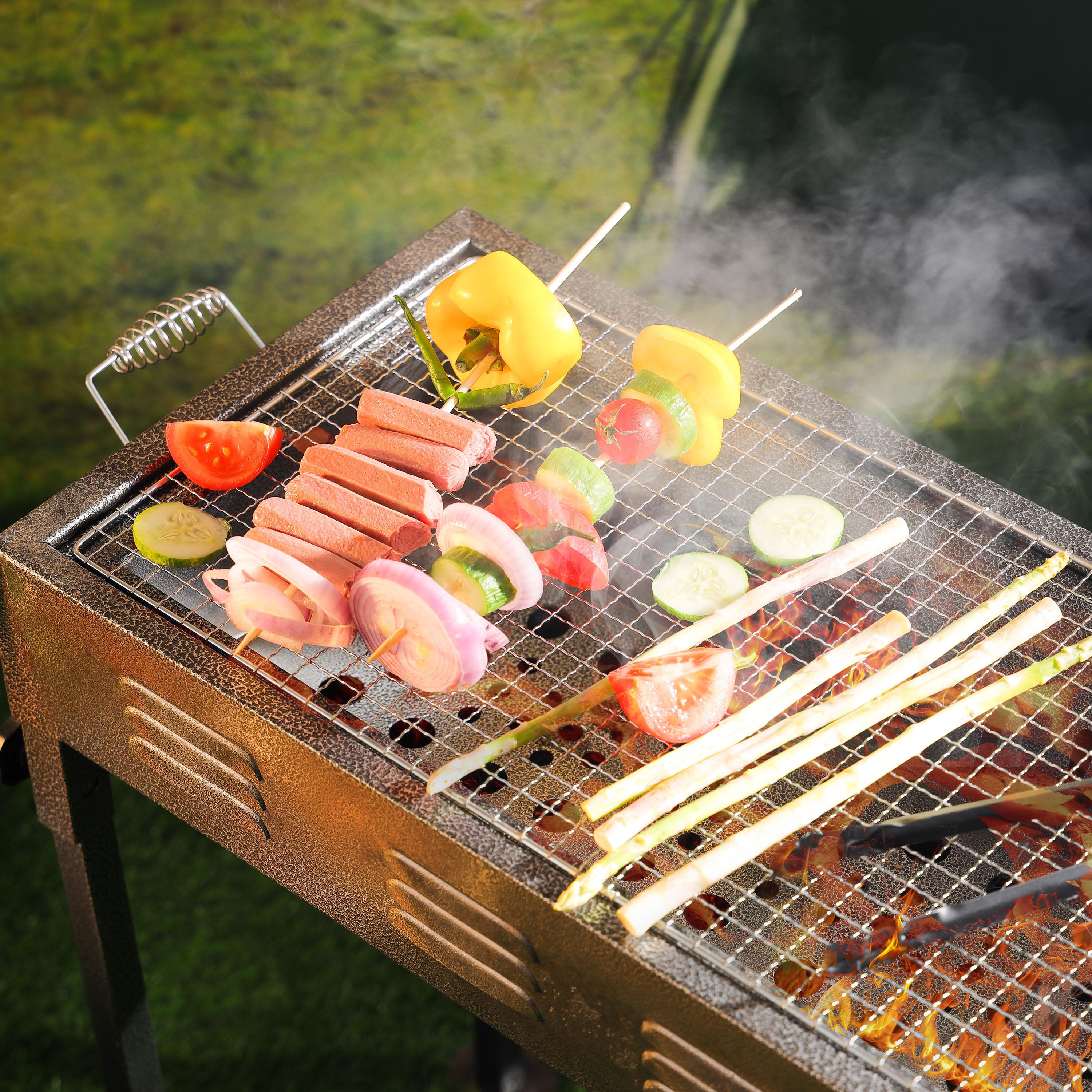 Foldable Charcoal Barbeque Stand-household-kitchen-kitchentoolsandutensils-image-3