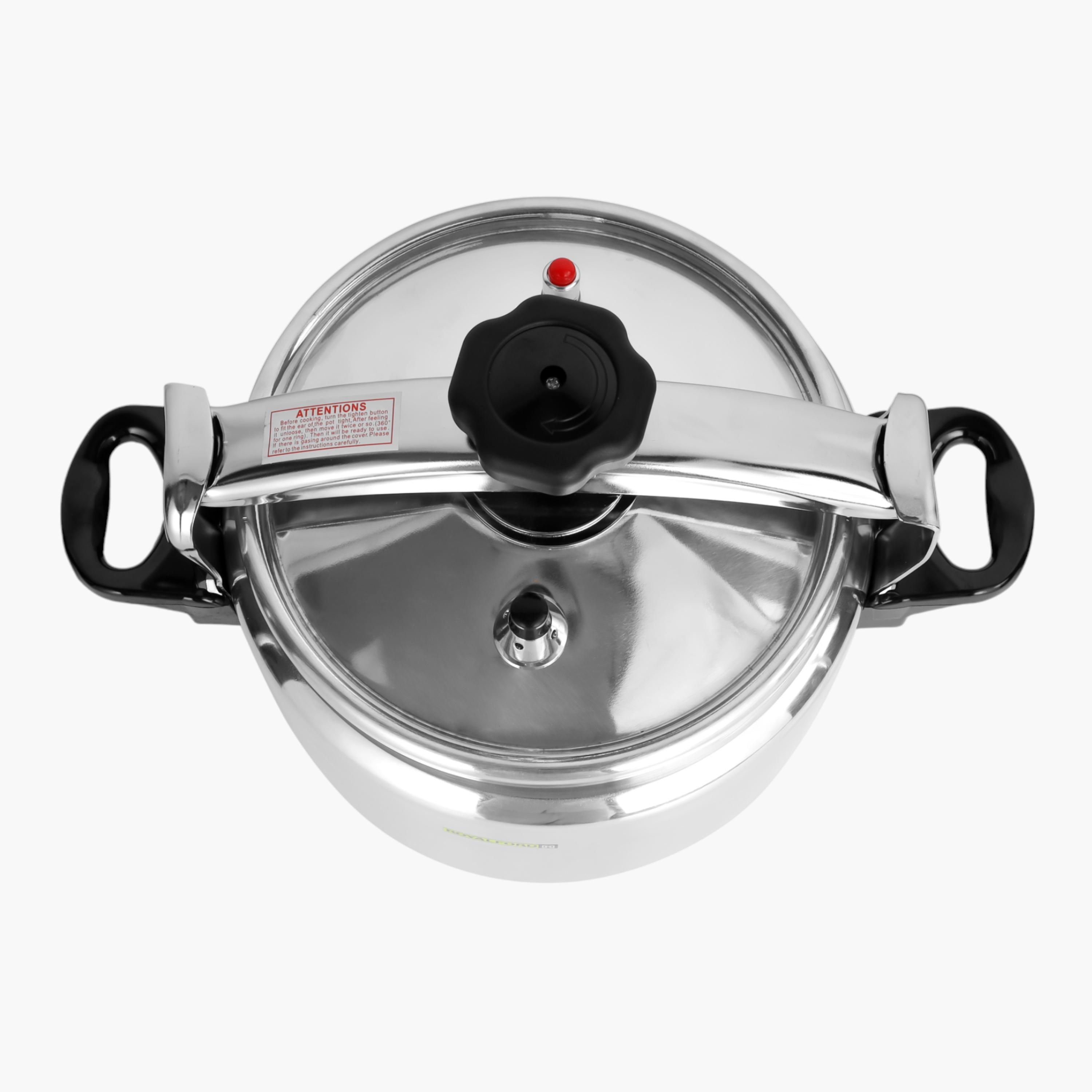 Aluminium Pressure Cooker - 9 L-household-kitchen-cookware-potsandpans-image-2