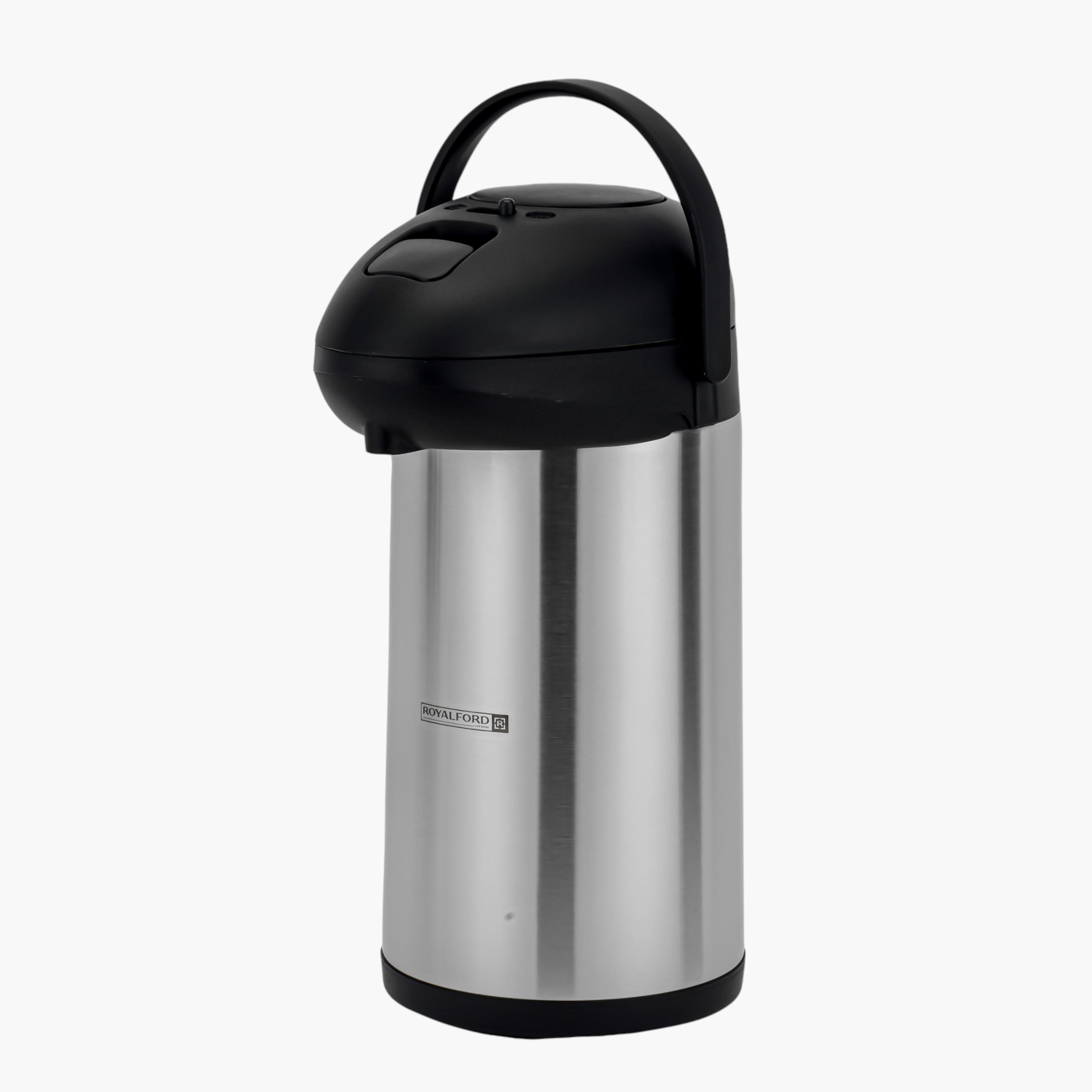 Royalford Double Wall Stainless Steel Vacuum Flask - 4 L-household-dining-teaandcoffee-vacuumflaskscoffeeandteapots-image-1