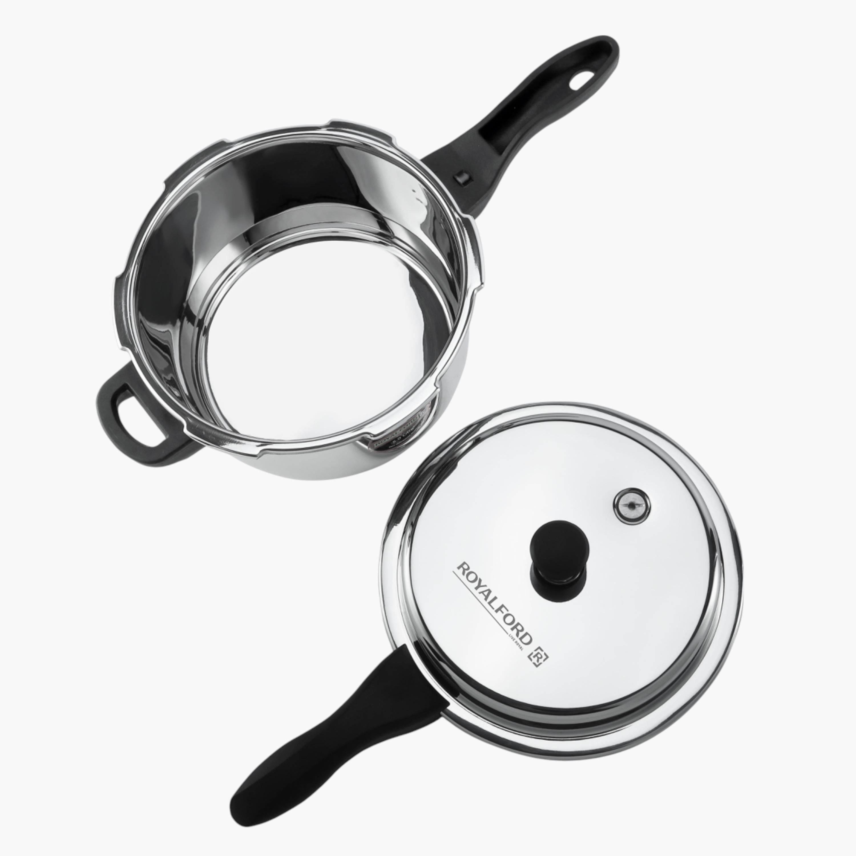 Stainless Steel Pressure Cooker - 5 L-household-kitchen-cookware-potsandpans-image-3