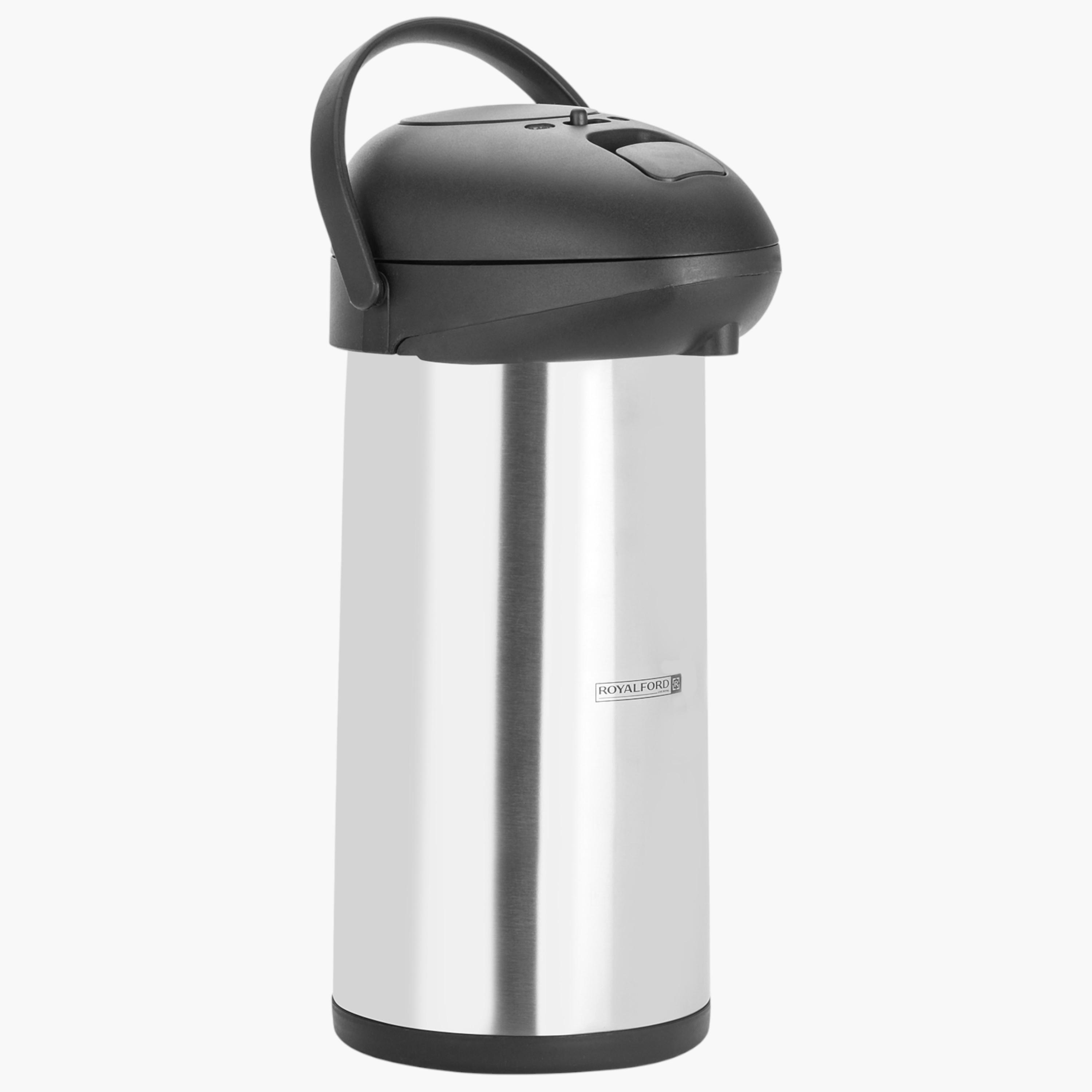 Royalford Double Wall Stainless Steel Vacuum Flask - 5 L-household-dining-teaandcoffee-vacuumflaskscoffeeandteapots-image-1