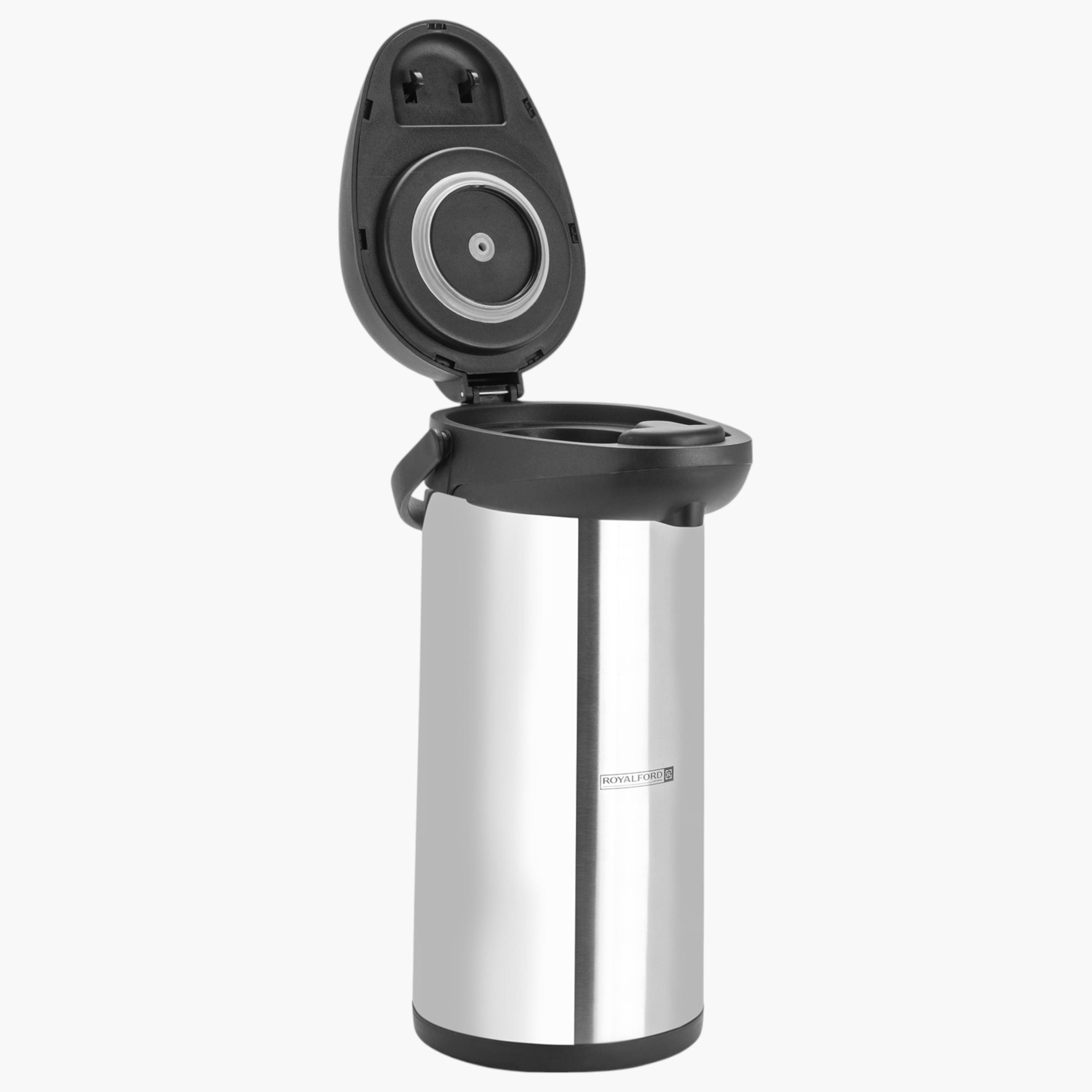 Royalford Double Wall Stainless Steel Vacuum Flask - 5 L-household-dining-teaandcoffee-vacuumflaskscoffeeandteapots-image-2