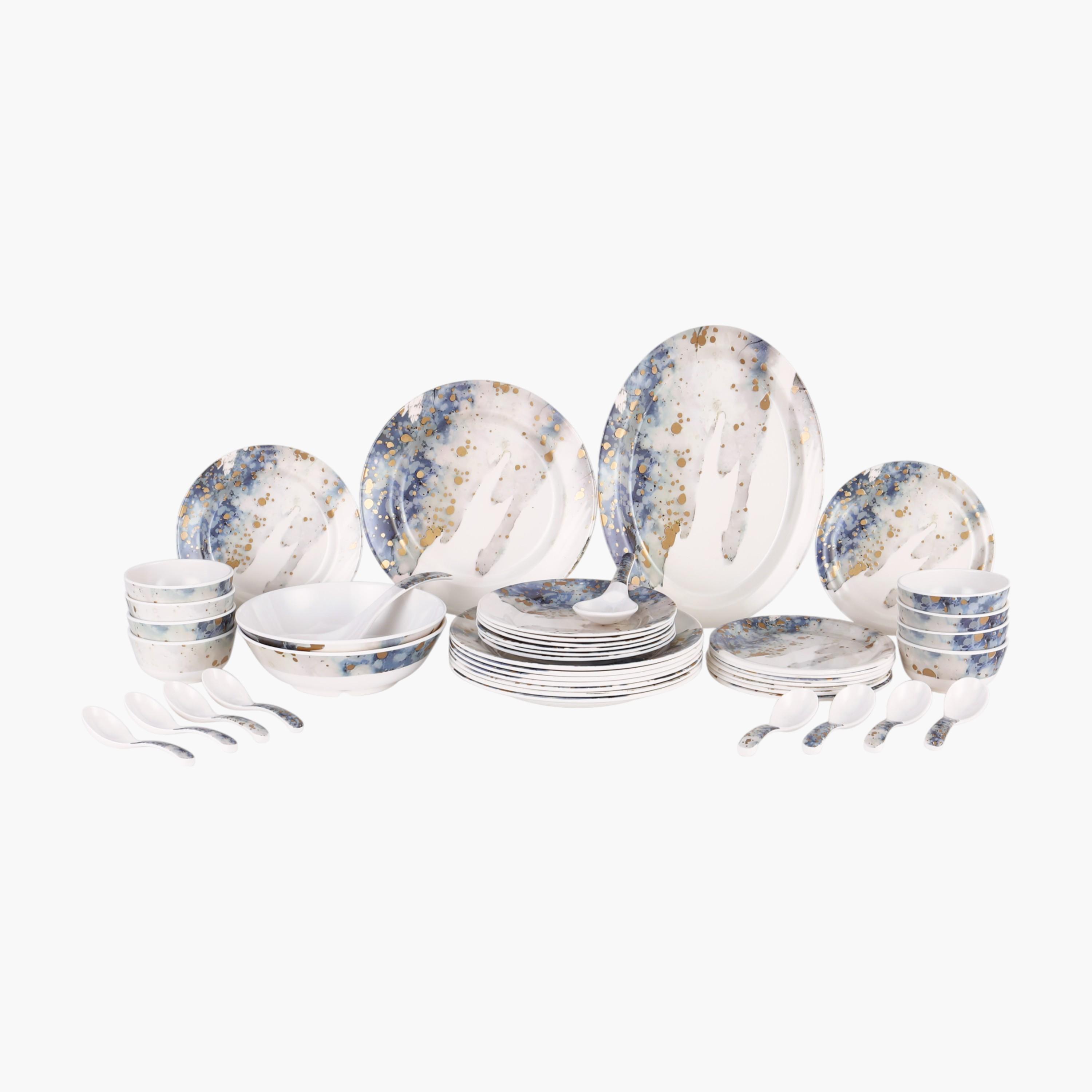 Printed 45-Piece Melamine Dinner Set-household-dining-dinnerware-dinnersets-image-1