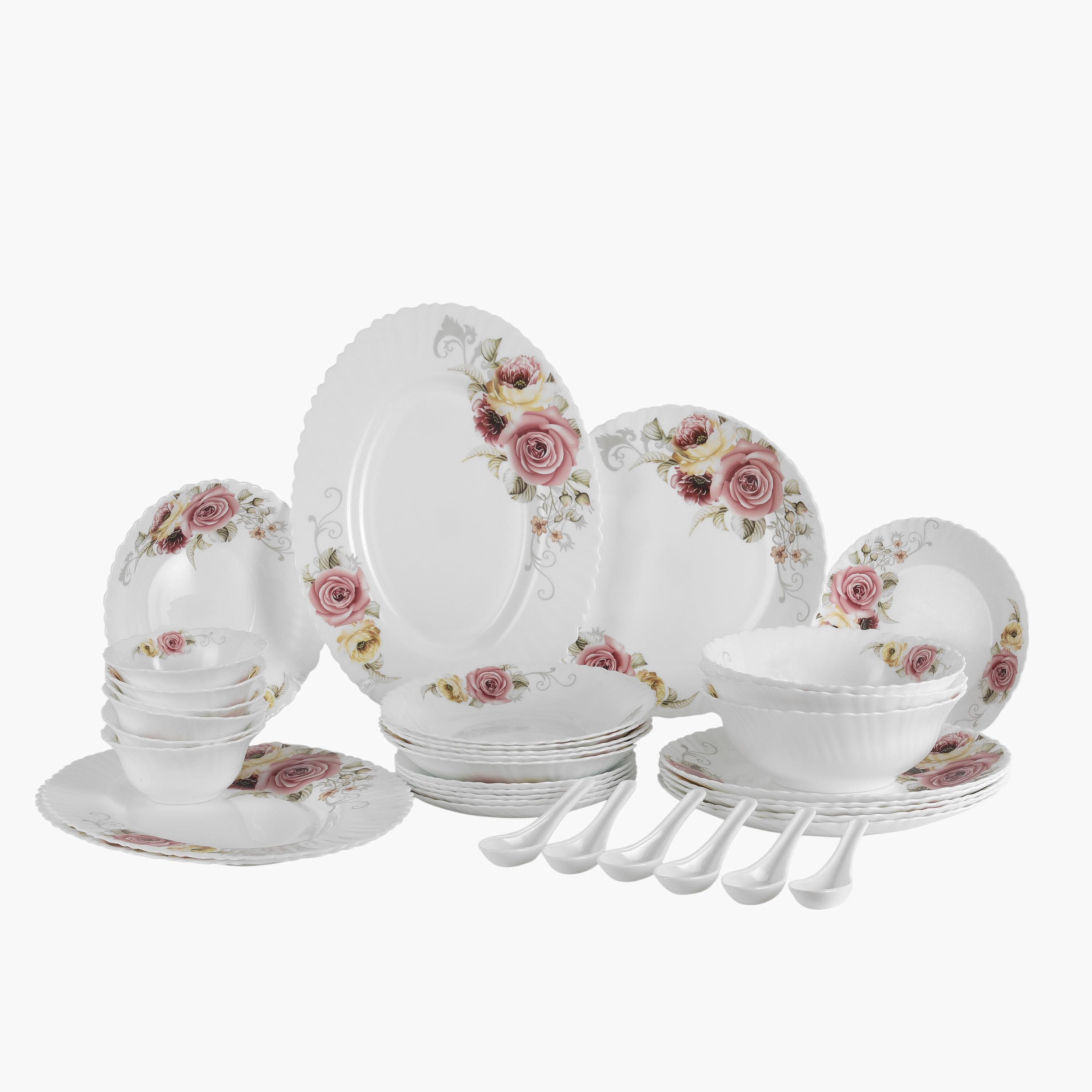 Printed 36-Piece Opalware Dinner Set-household-dining-dinnerware-dinnersets-image-1