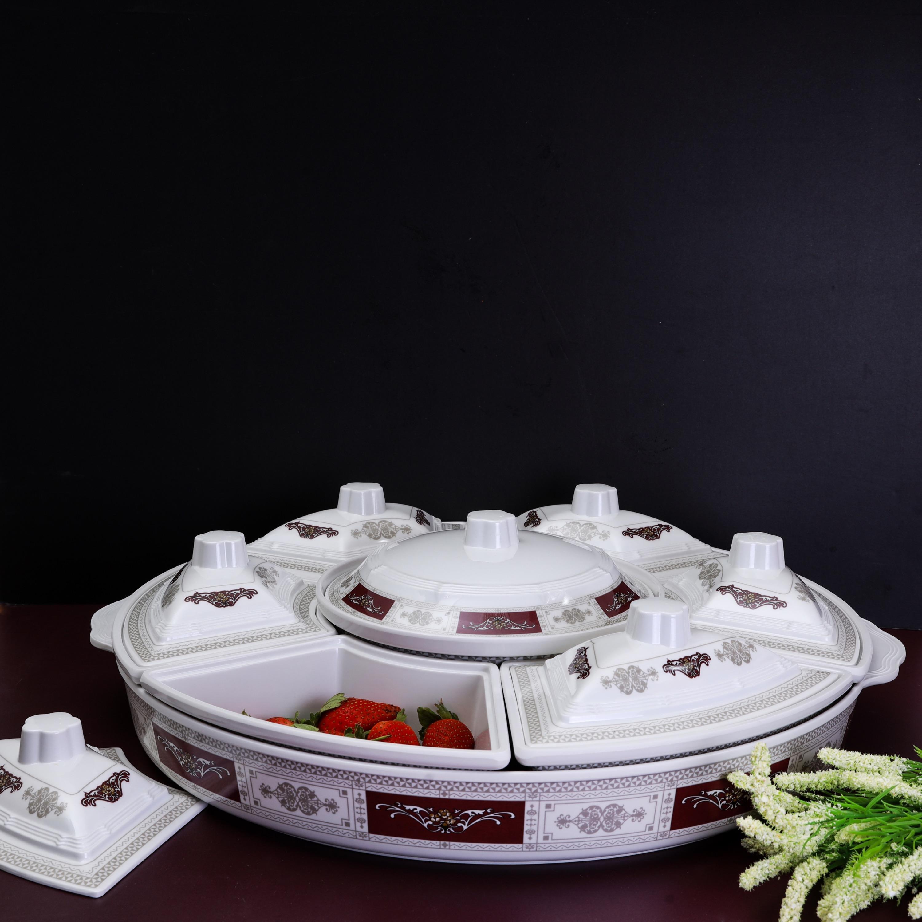 Melamine Rotating Serving Tray-household-dining-serveware-servingtrays-image-5