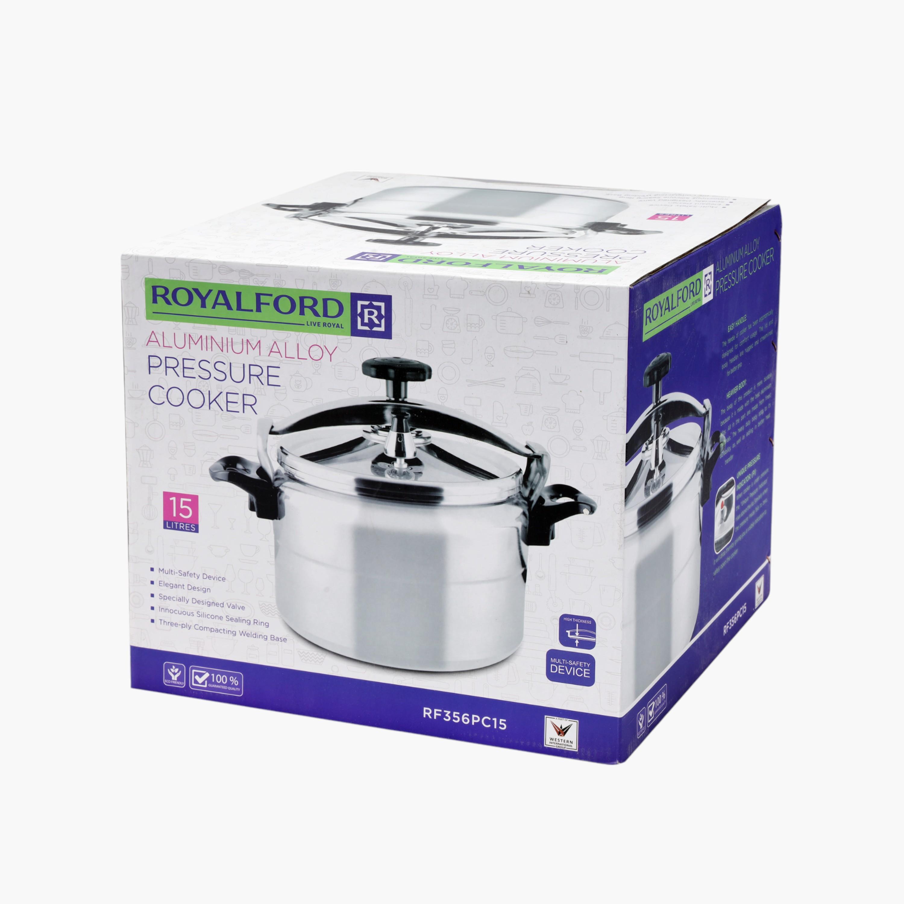Aluminium Pressure Cooker - 15 L-household-kitchen-cookware-potsandpans-image-9