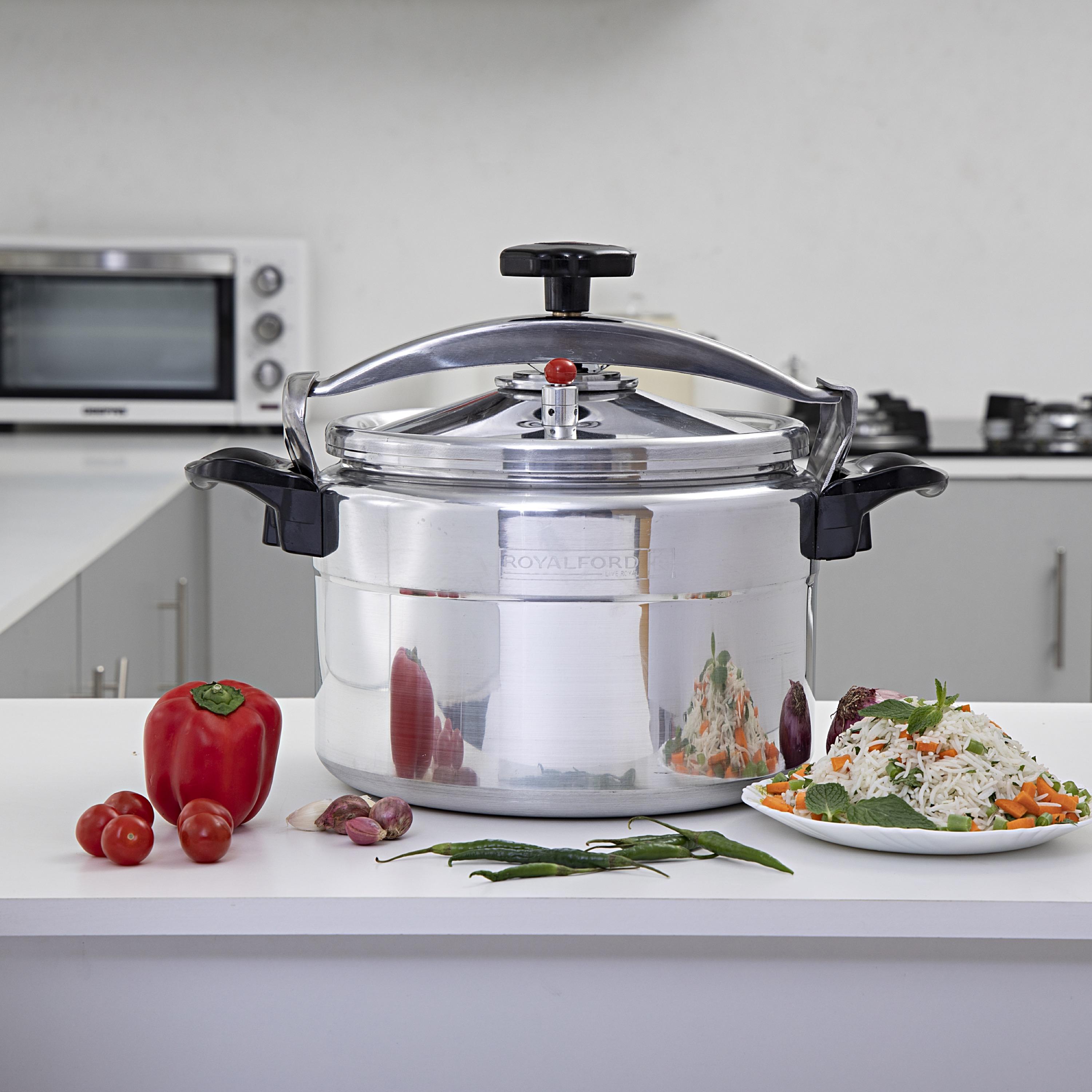 Aluminium Pressure Cooker - 15 L-household-kitchen-cookware-potsandpans-image-7