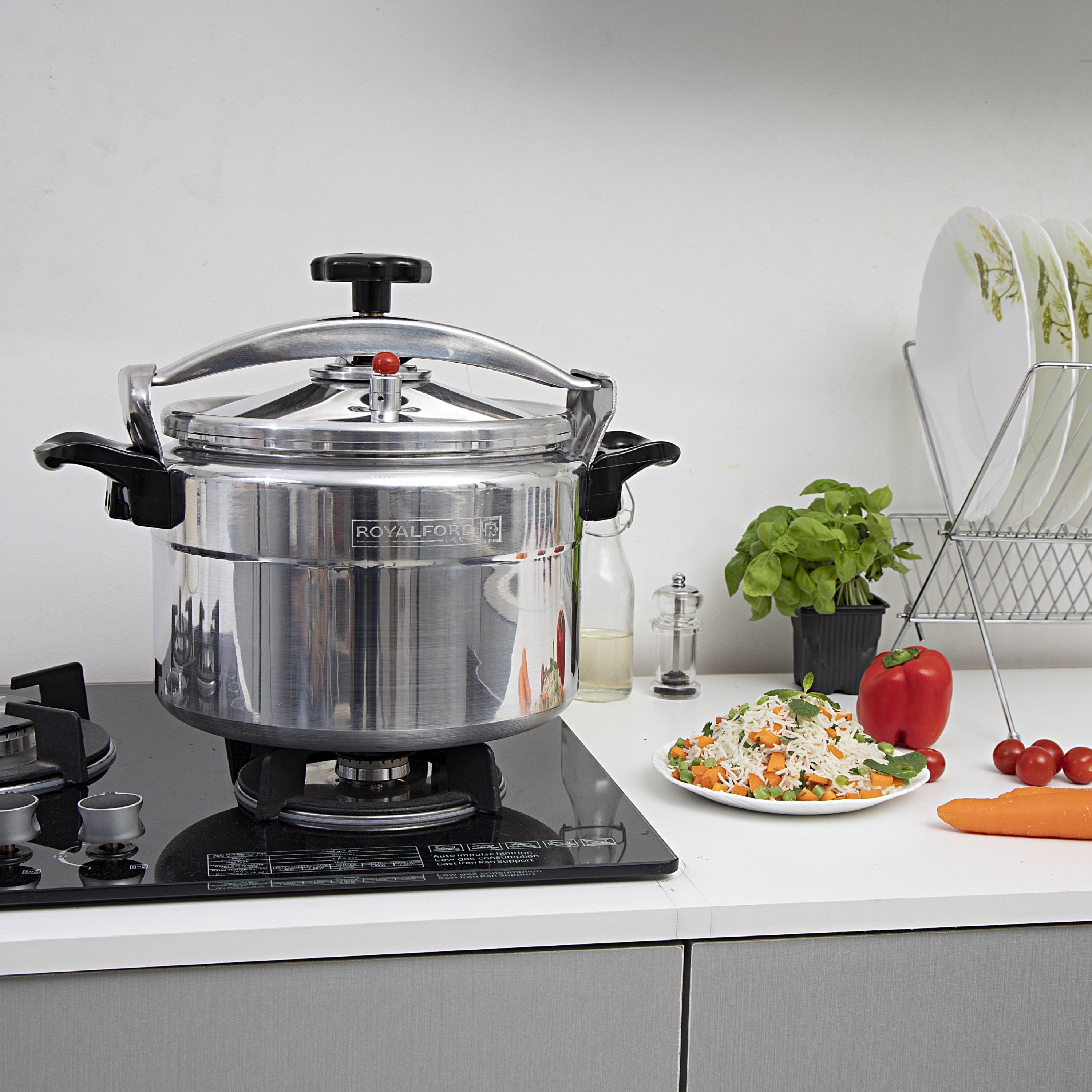 Aluminium Pressure Cooker - 15 L-household-kitchen-cookware-potsandpans-image-8