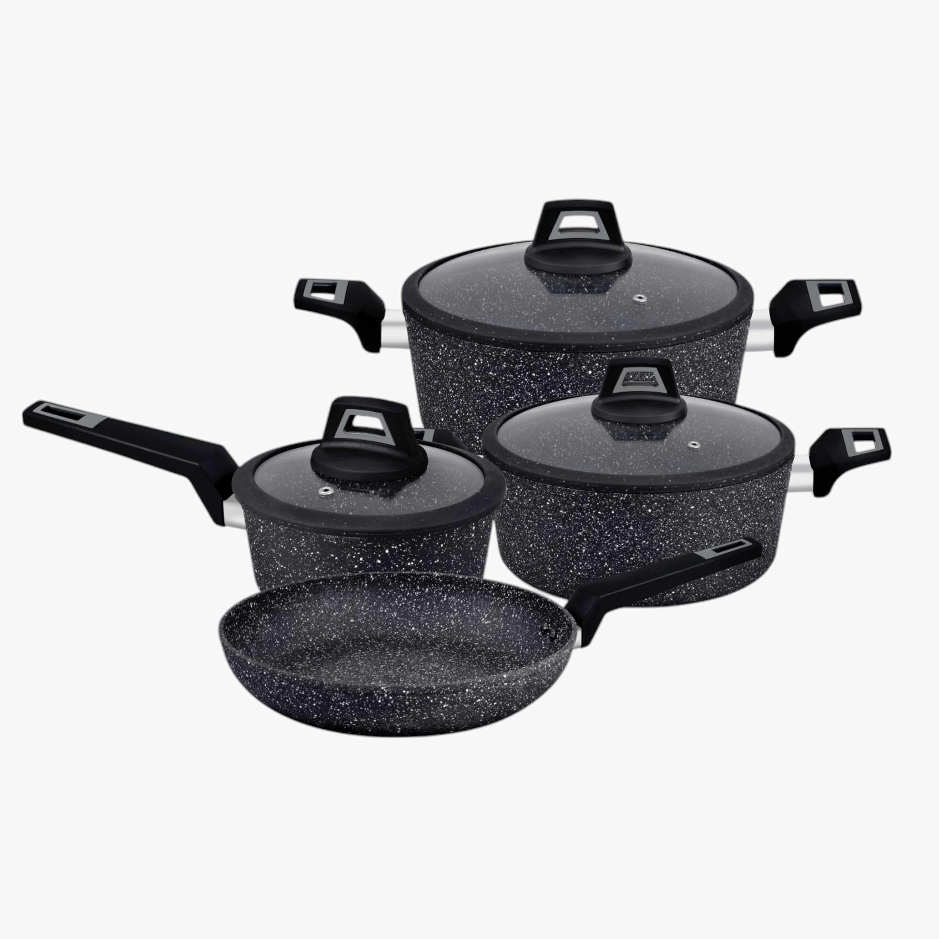Royalford Chef Art 7-Piece Aluminium Cookware Set-household-kitchen-cookware-cookwareandsets-image-2