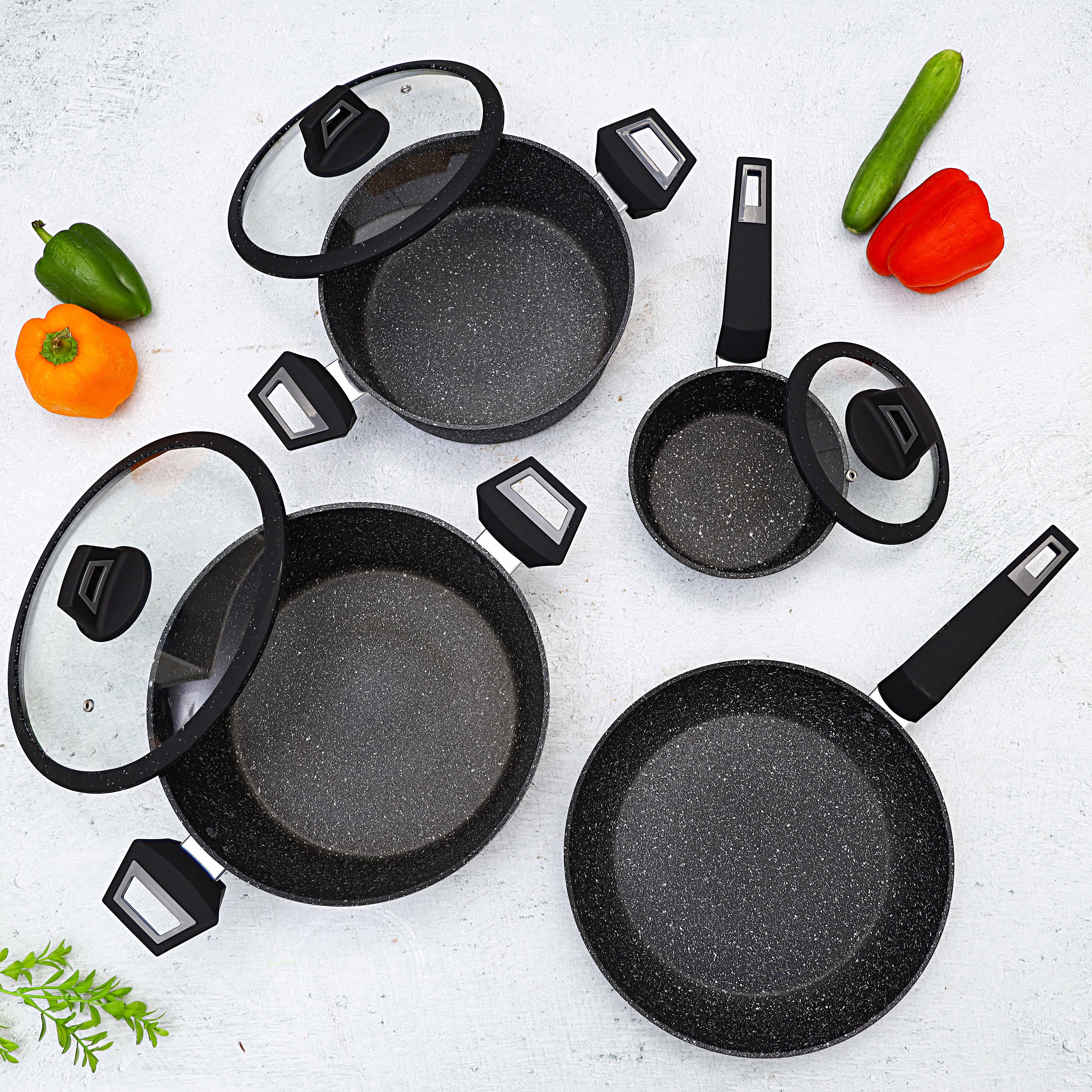 Royalford Chef Art 7-Piece Aluminium Cookware Set-household-kitchen-cookware-cookwareandsets-image-5