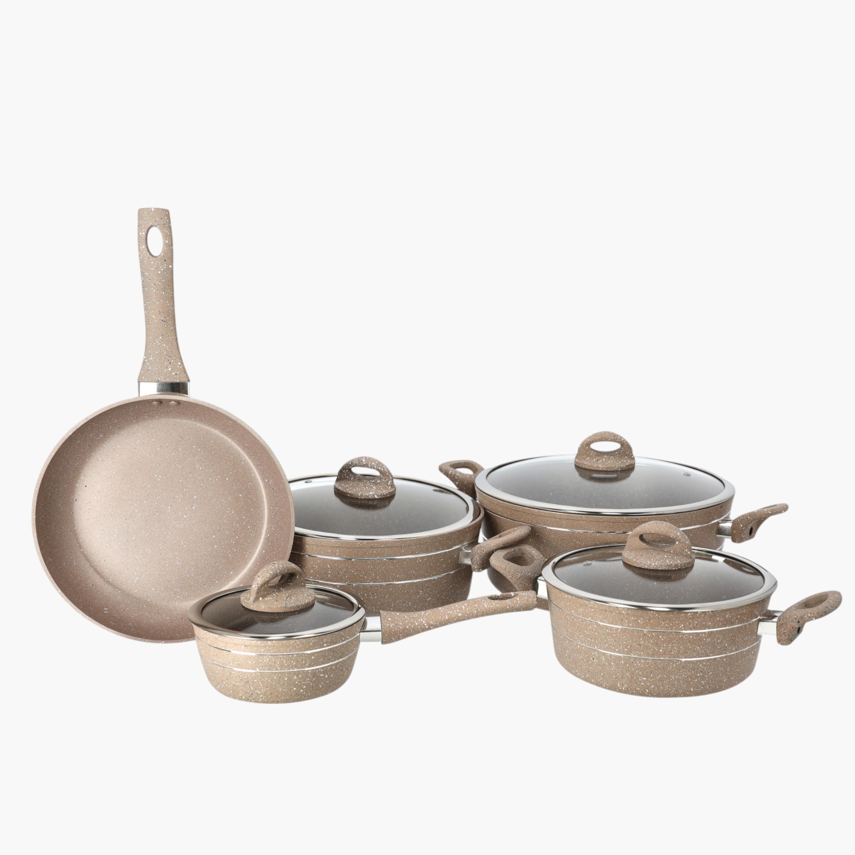 Non-Stick 9-Piece Cookware Set-household-kitchen-cookware-cookwareandsets-image-1