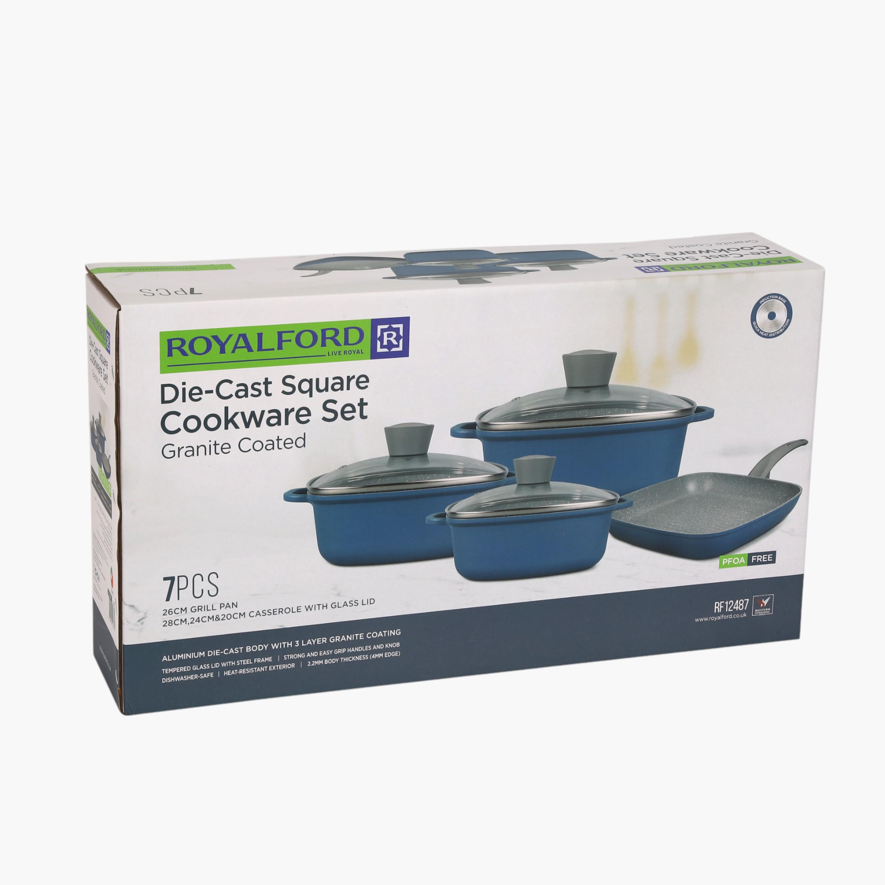 Royalford 7-Piece Die Cast Square Cookware Set-household-kitchen-cookware-cookwareandsets-image-6