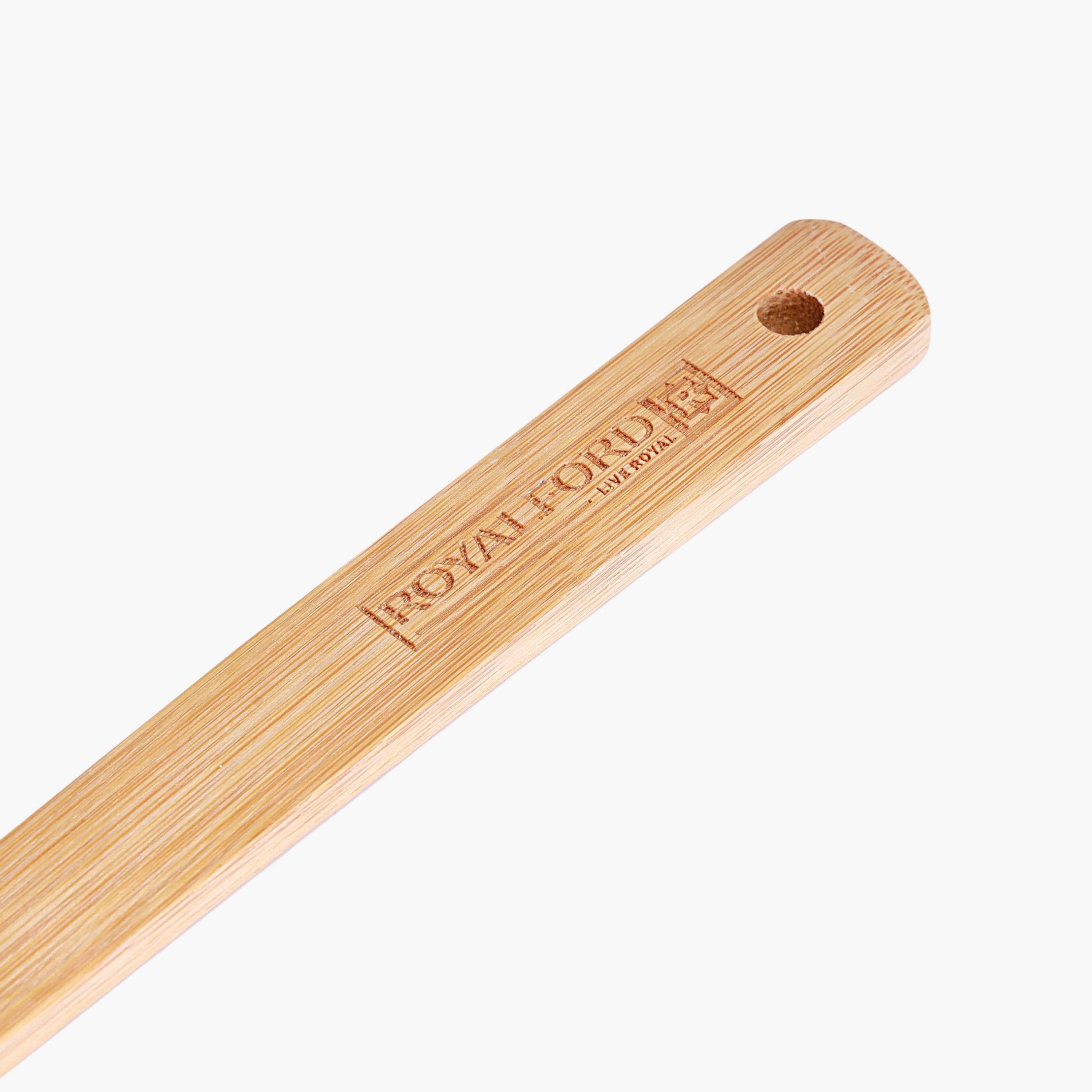 Royalford Bamboo Slotted Turner-household-kitchen-kitchentoolsandutensils-cookingutensils-image-3