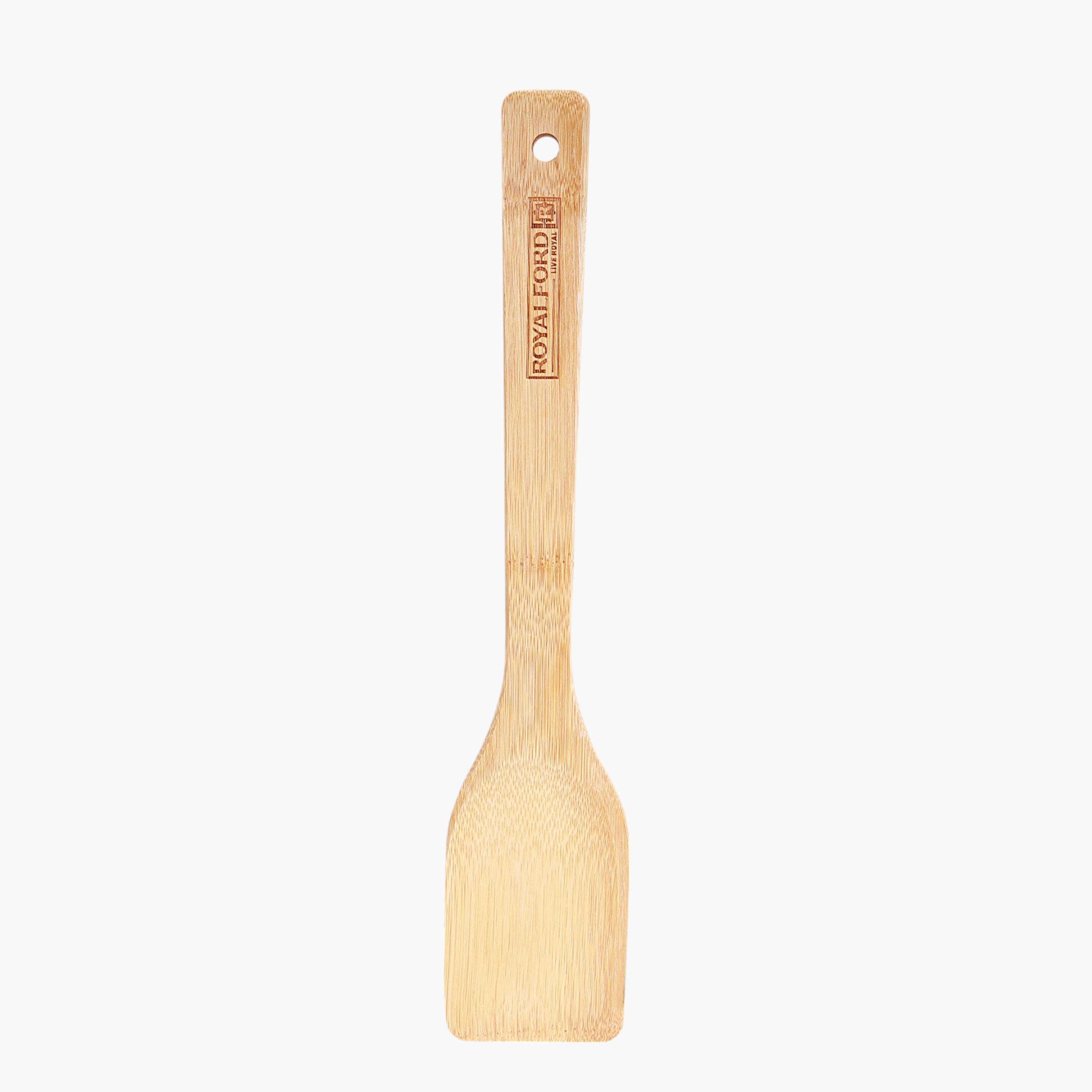 Bamboo Flat Turner-household-kitchen-kitchentoolsandutensils-cookingutensils-image-2