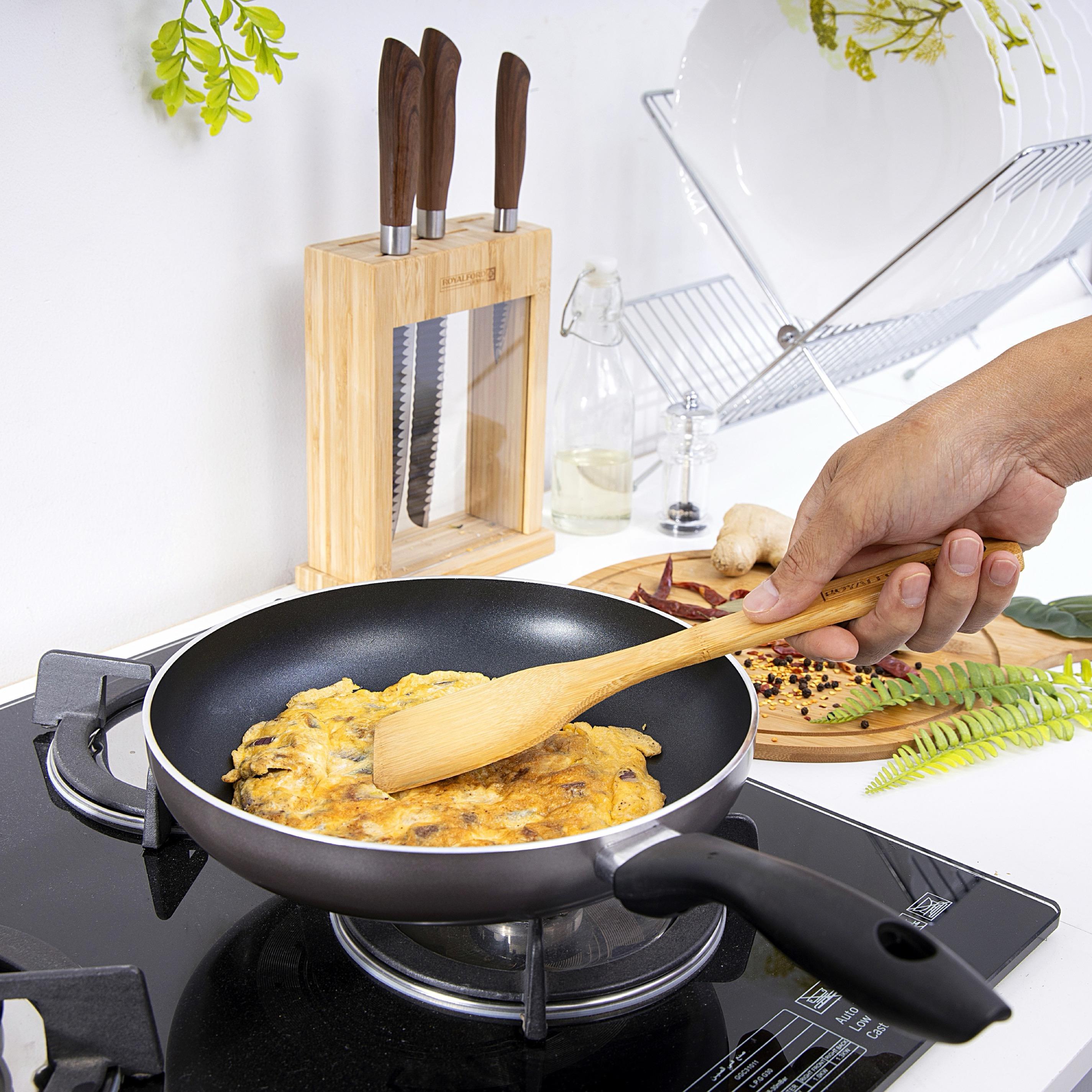 Bamboo Flat Turner-household-kitchen-kitchentoolsandutensils-cookingutensils-image-8