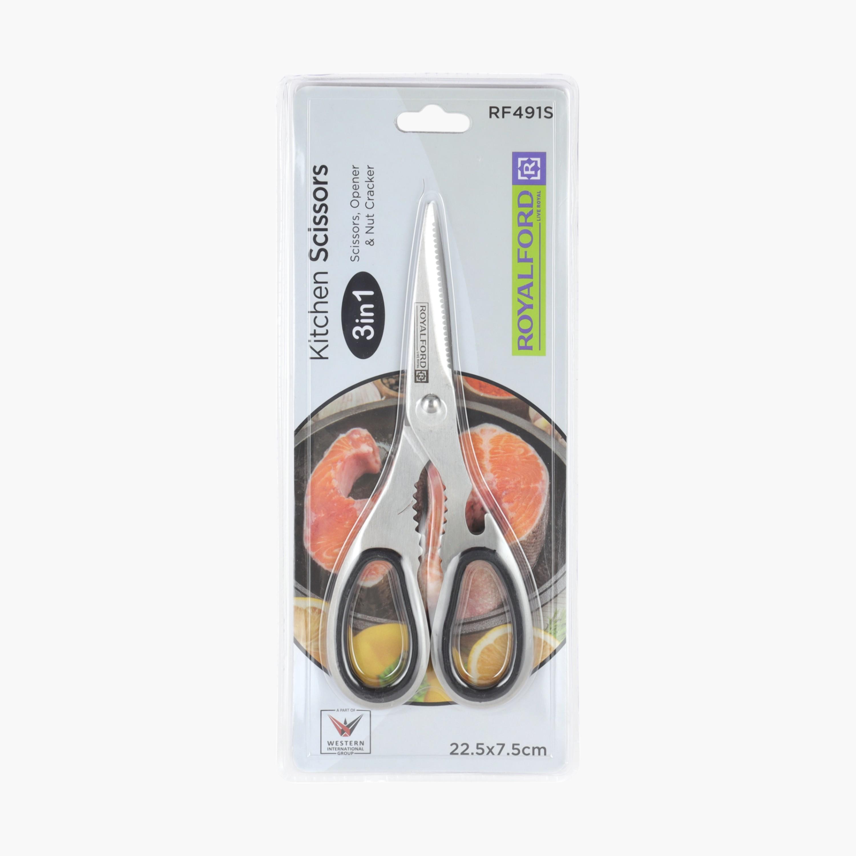 Royalford Stainless Steel 3-in-1 Kitchen Scissor-household-kitchen-kitchentoolsandutensils-foodpreparationtools-image-8