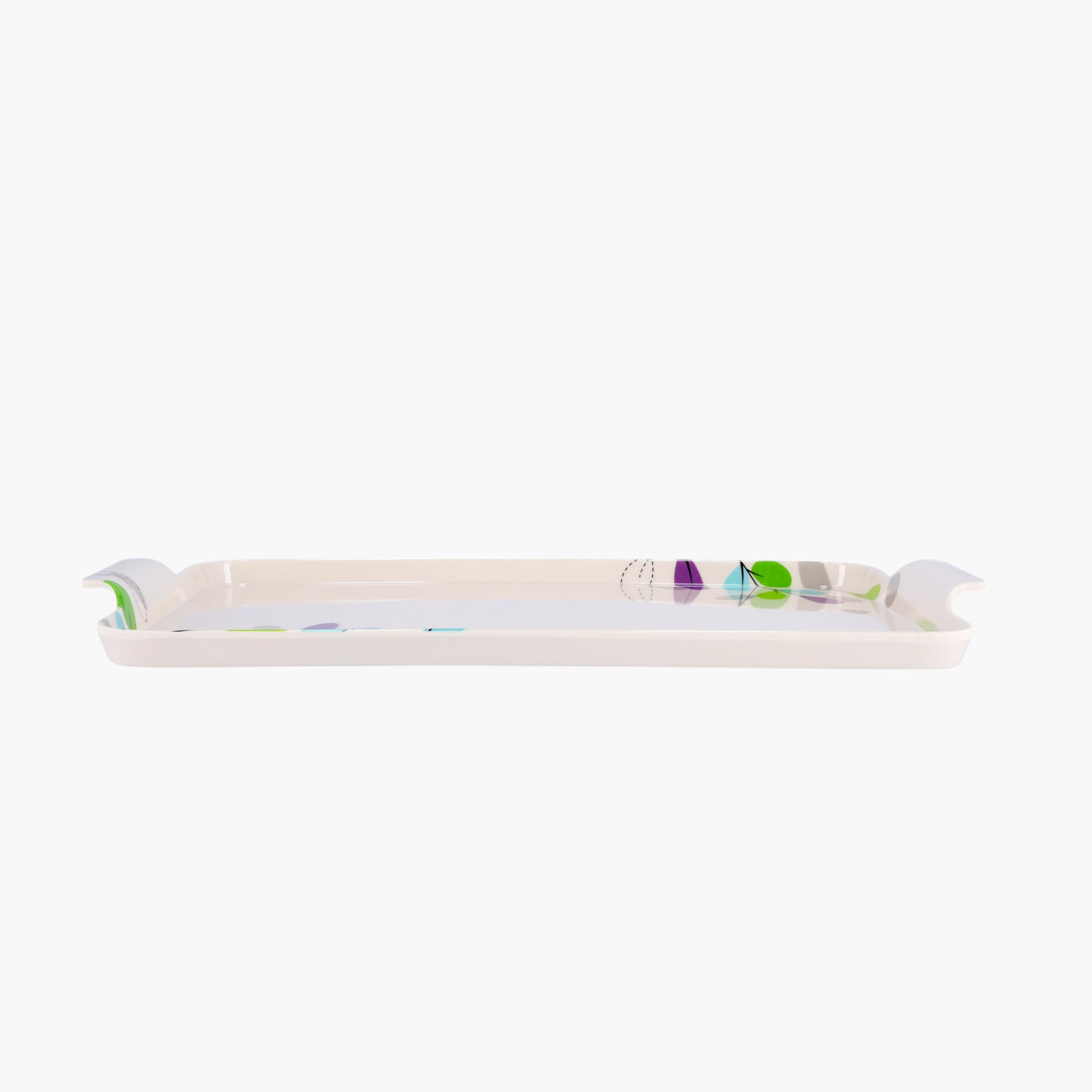 Melamine Ware Serving Tray - 38x24x2 cms-household-dining-serveware-servingtrays-image-2