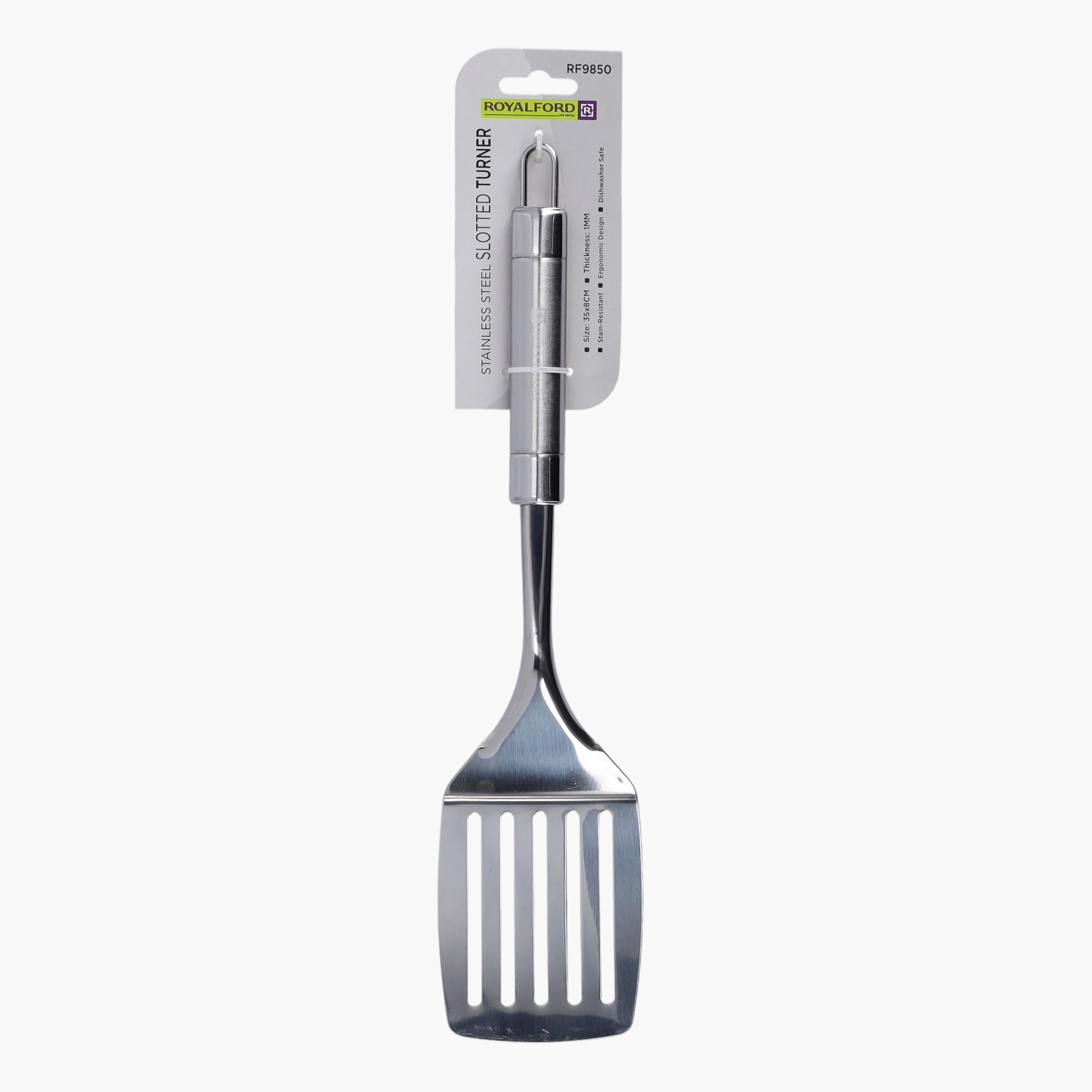 Stainless Steel Slotted Turner-household-dining-cutlery-spoonsforksandknives-image-1