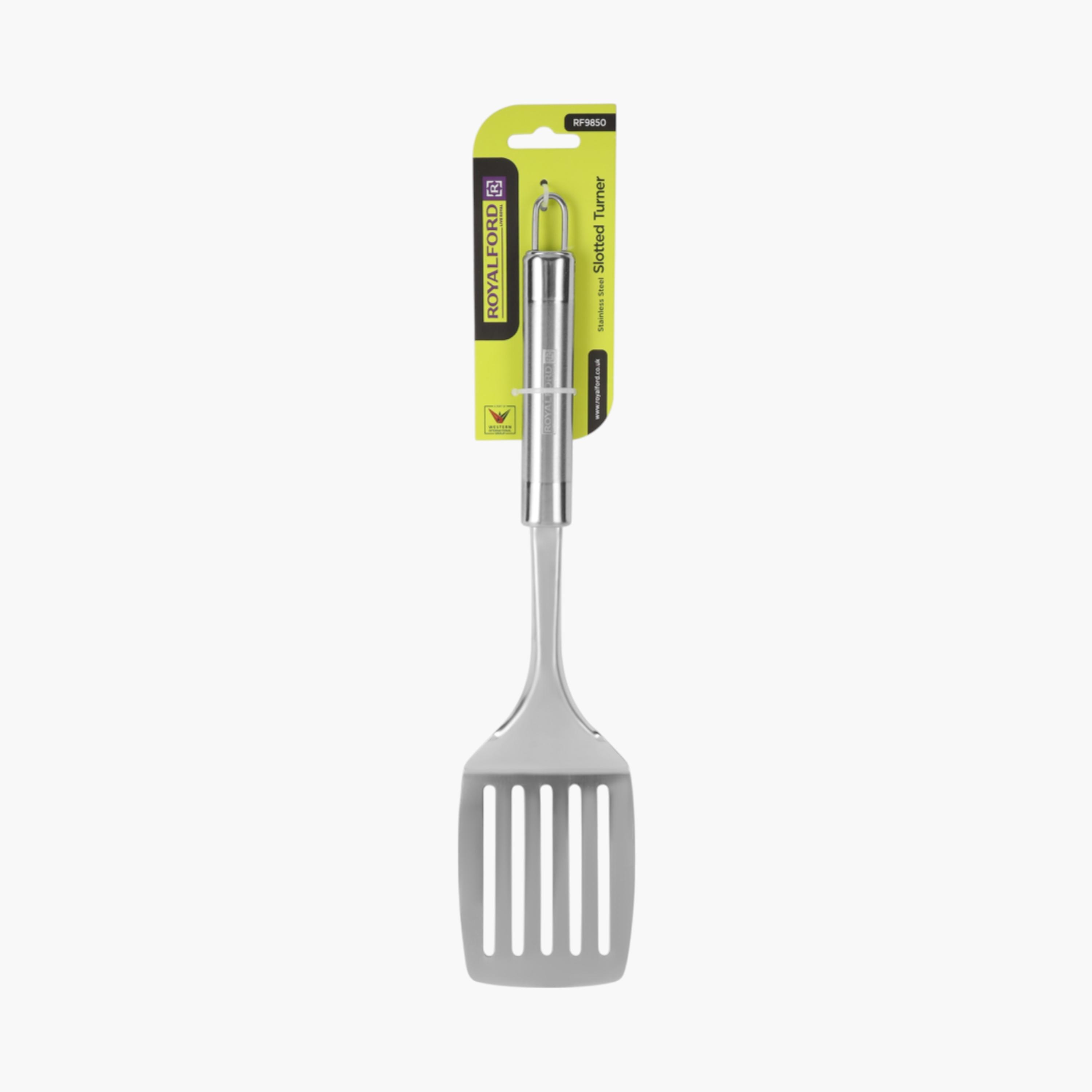 Stainless Steel Slotted Turner-household-dining-cutlery-spoonsforksandknives-image-2