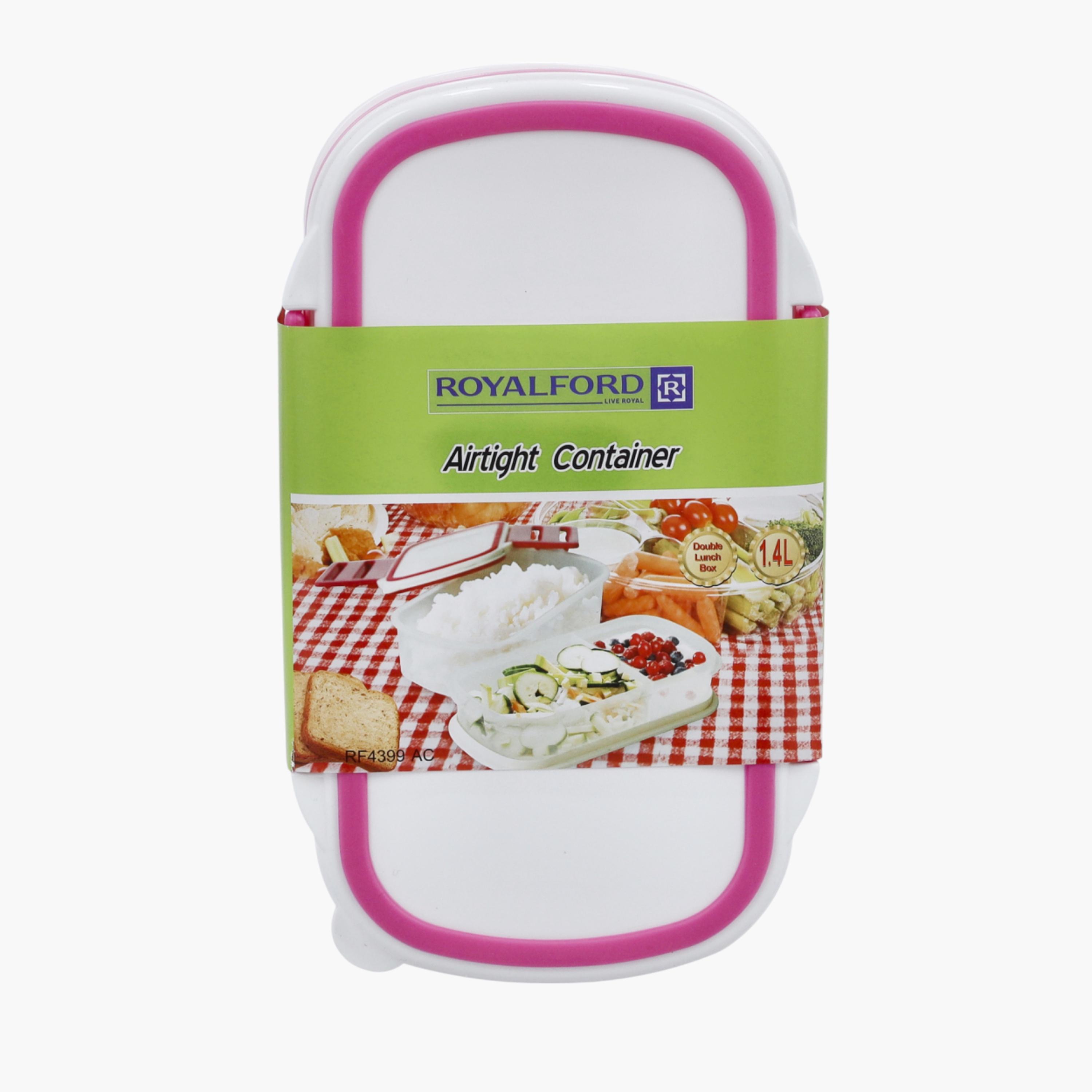 Royalford Double Layer Airtight Lunch Box-household-kitchen-foodstorage-containers-image-1