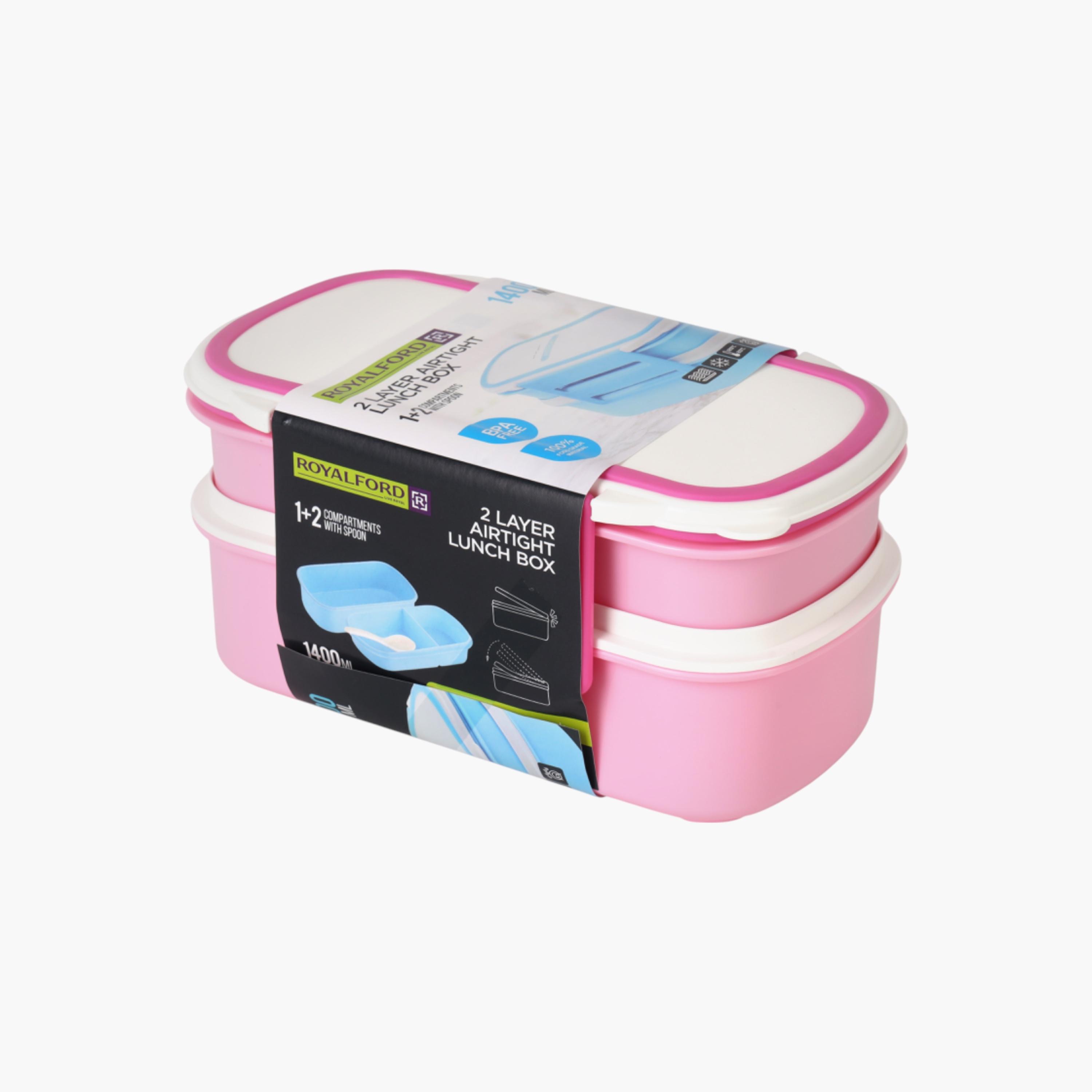 Royalford Double Layer Airtight Lunch Box-household-kitchen-foodstorage-containers-image-2