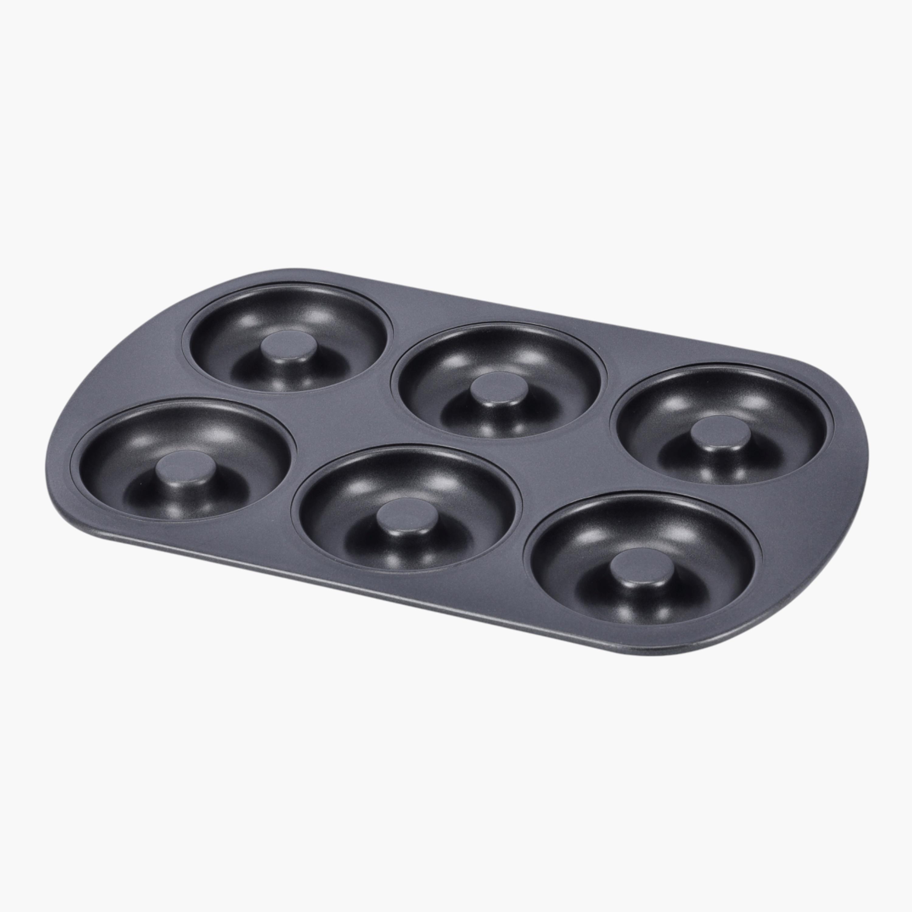  Carbon Steel 6-Cup Doughnut Pan-household-kitchen-bakeware-bakingpansandmoulds-image-5