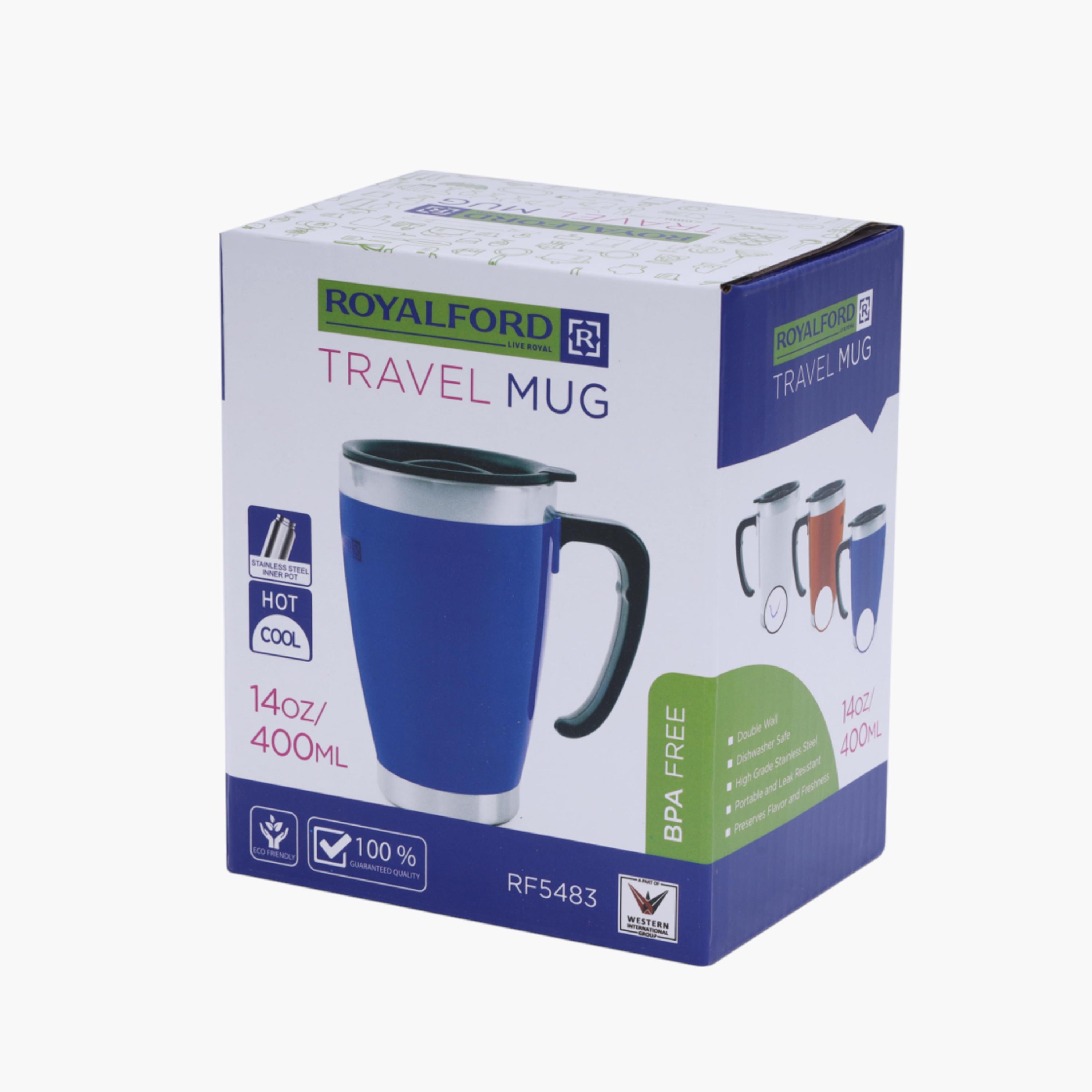 Stainless Steel Travel Mug with Handle - 414 ml-household-dining-teaandcoffee-travelmugsandsippers-image-3
