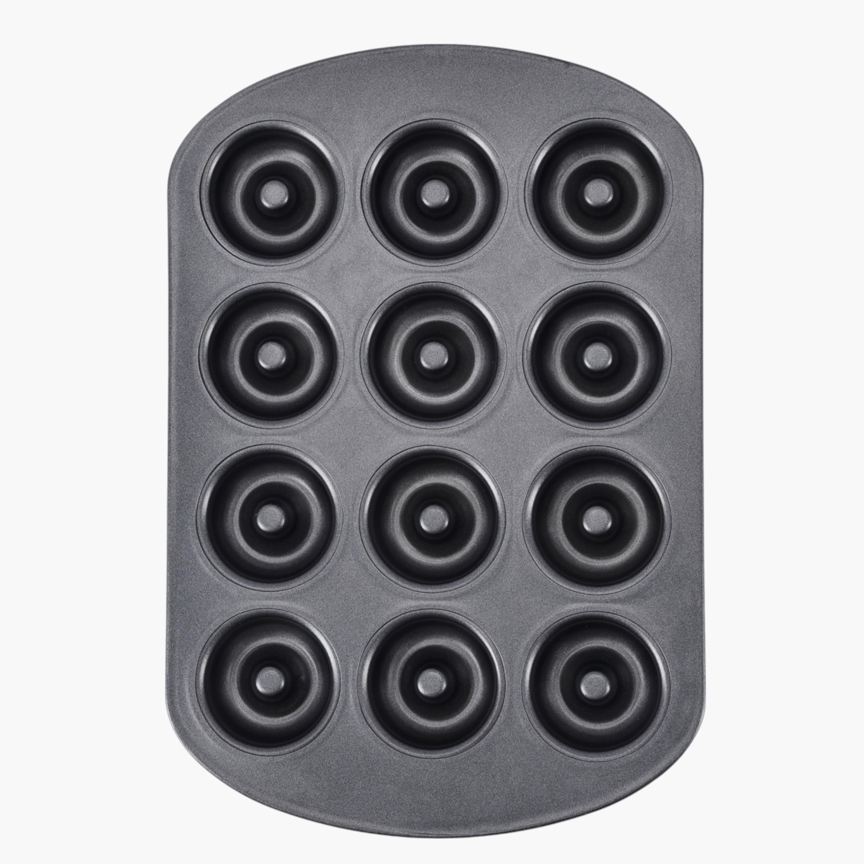 Royalford 12-Slot Doughnut Pan-household-kitchen-bakeware-bakingpansandmoulds-image-1