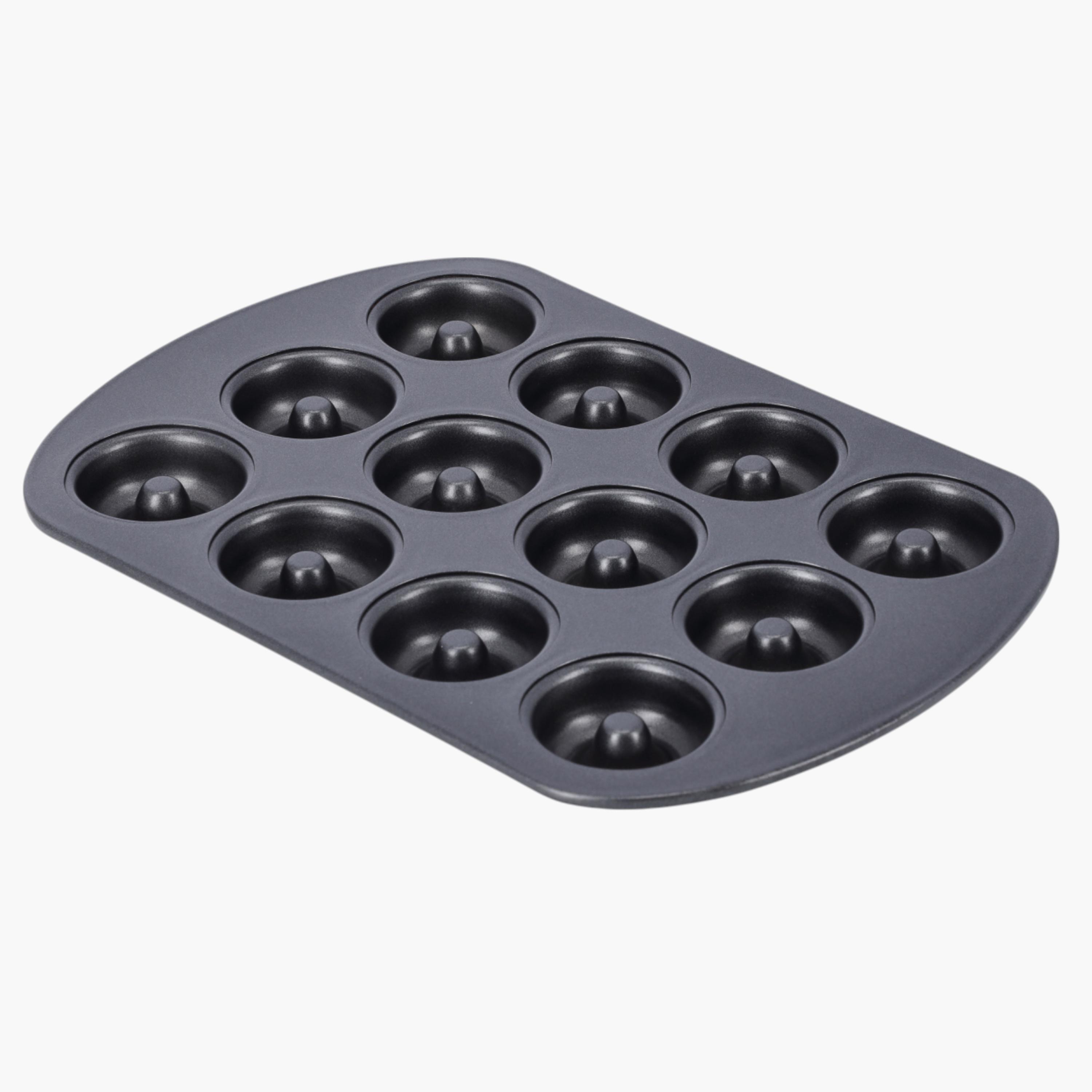 Royalford 12-Slot Doughnut Pan-household-kitchen-bakeware-bakingpansandmoulds-image-2