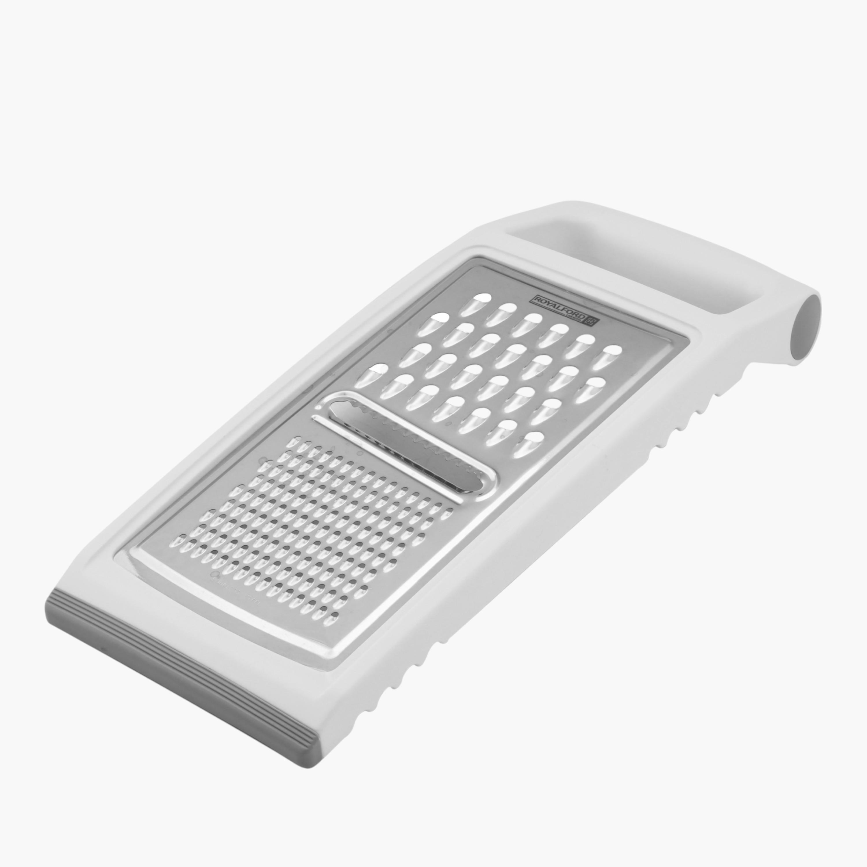 Stainless Steel Multi-Use Flat Grater with Handle-household-kitchen-kitchentoolsandutensils-foodpreparationtools-image-1