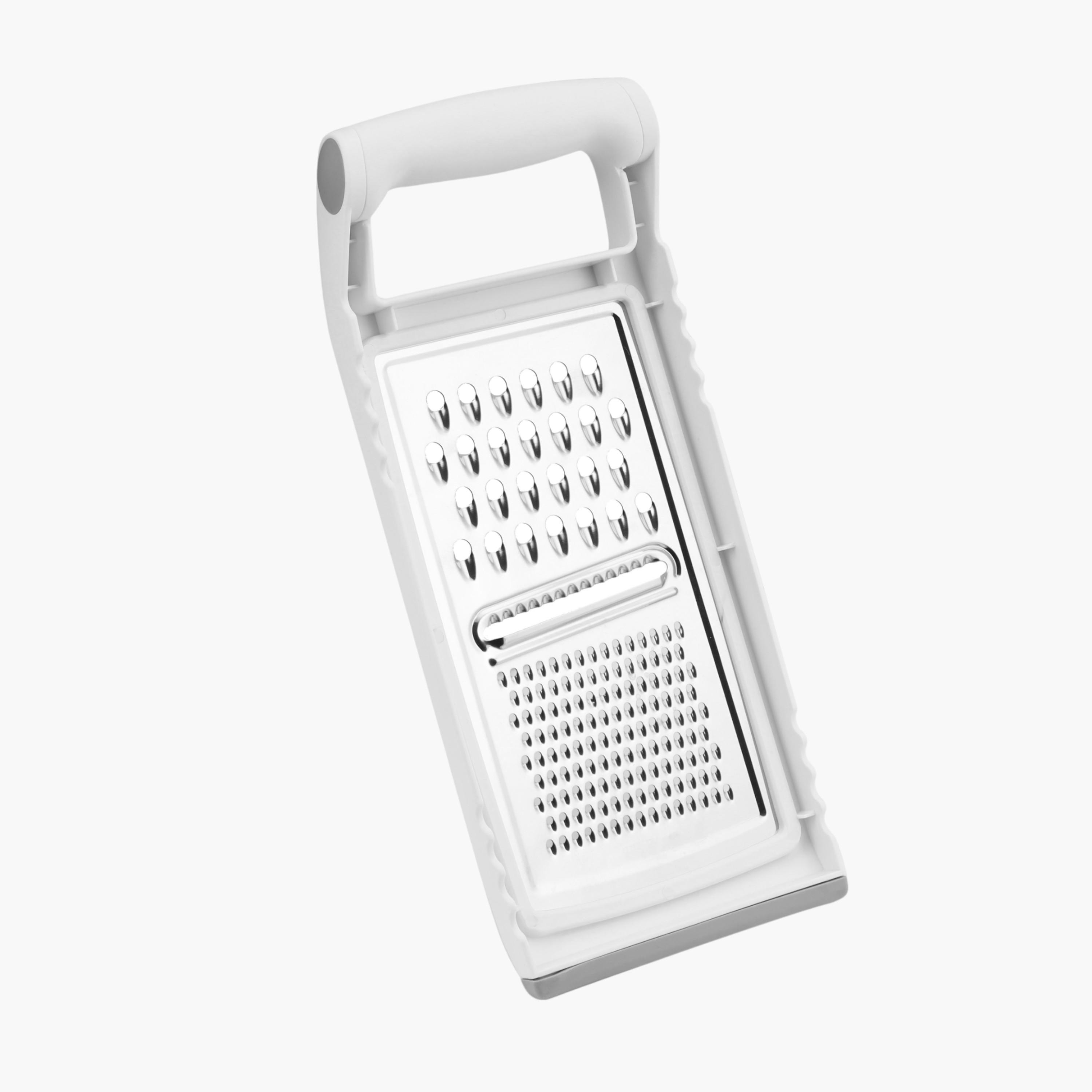 Stainless Steel Multi-Use Flat Grater with Handle-household-kitchen-kitchentoolsandutensils-foodpreparationtools-image-2
