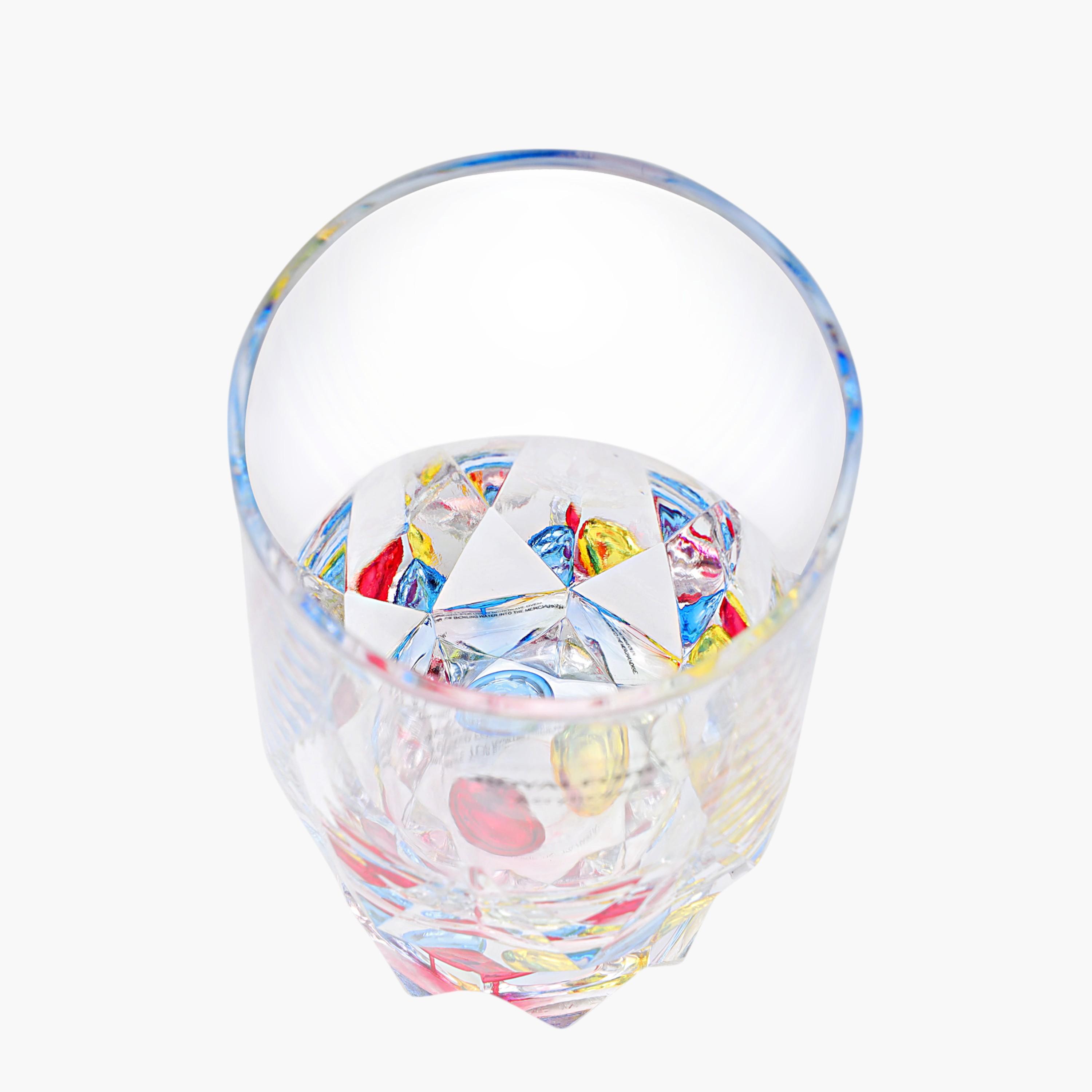 Acrylic Glass with Crystal Base-household-dining-glassware-drinkingglasses-image-4