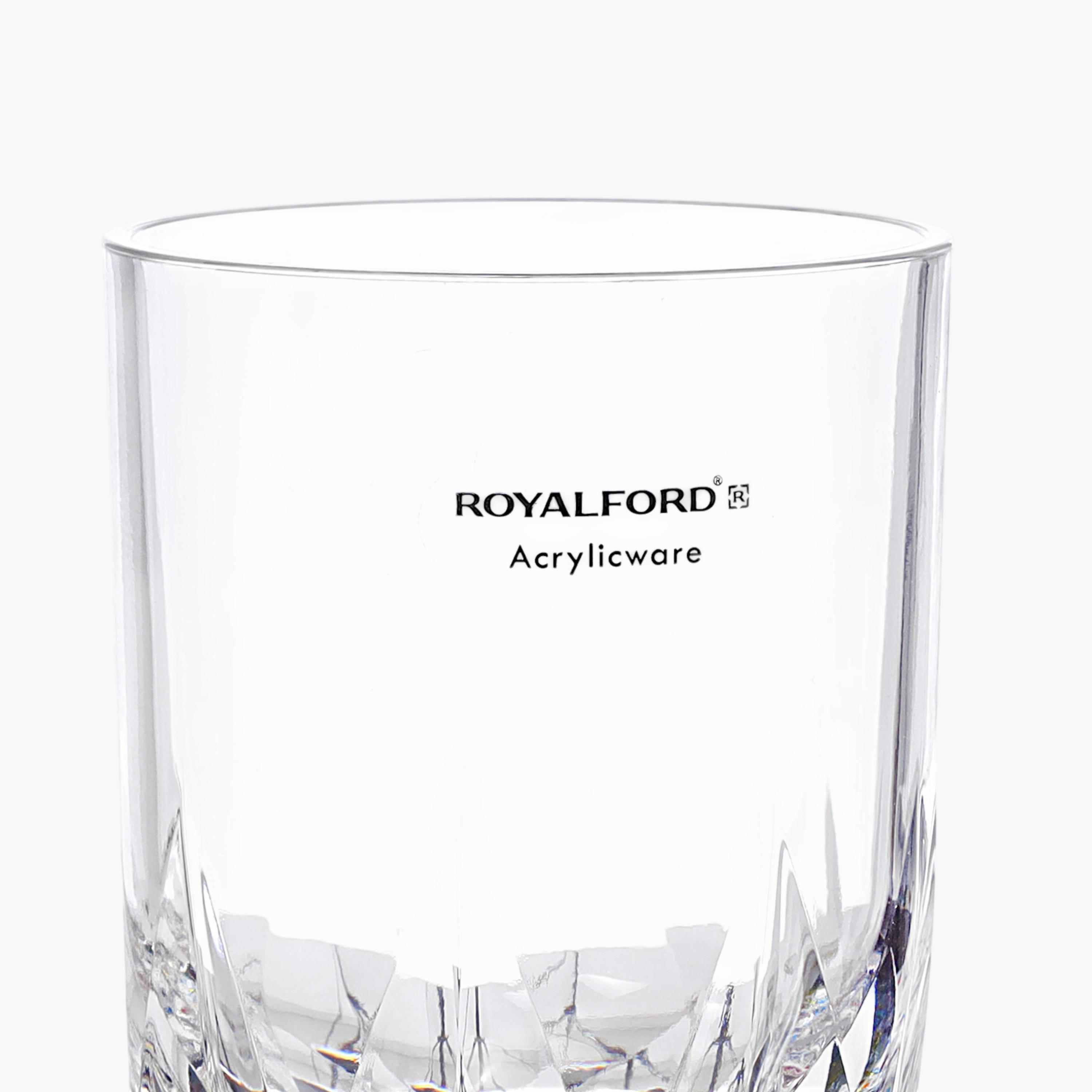 Acrylic Glass with Crystal Base-household-dining-glassware-drinkingglasses-image-5