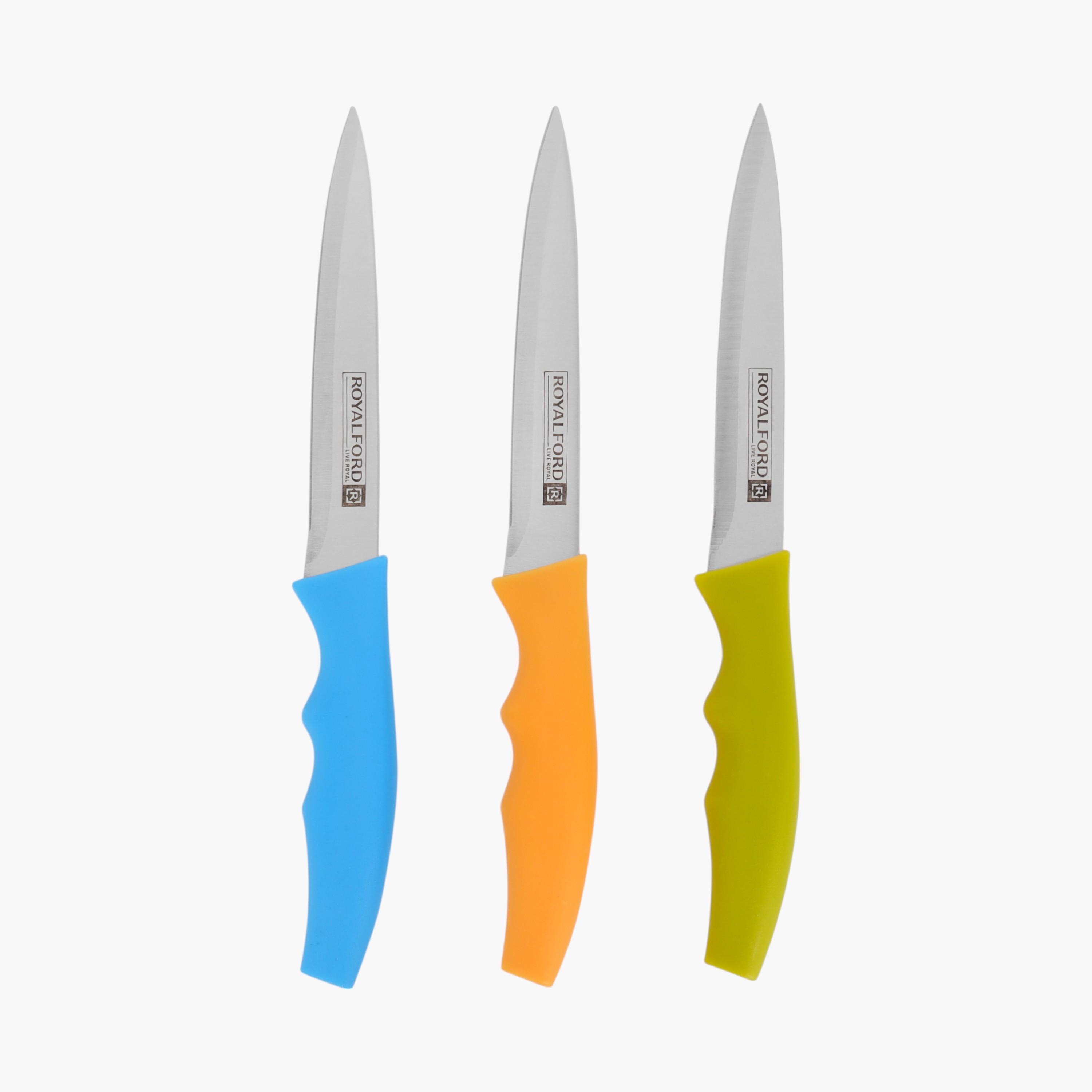 Stainless Steel 3-Piece Utility Knife-household-kitchen-kitchentoolsandutensils-knives-image-1